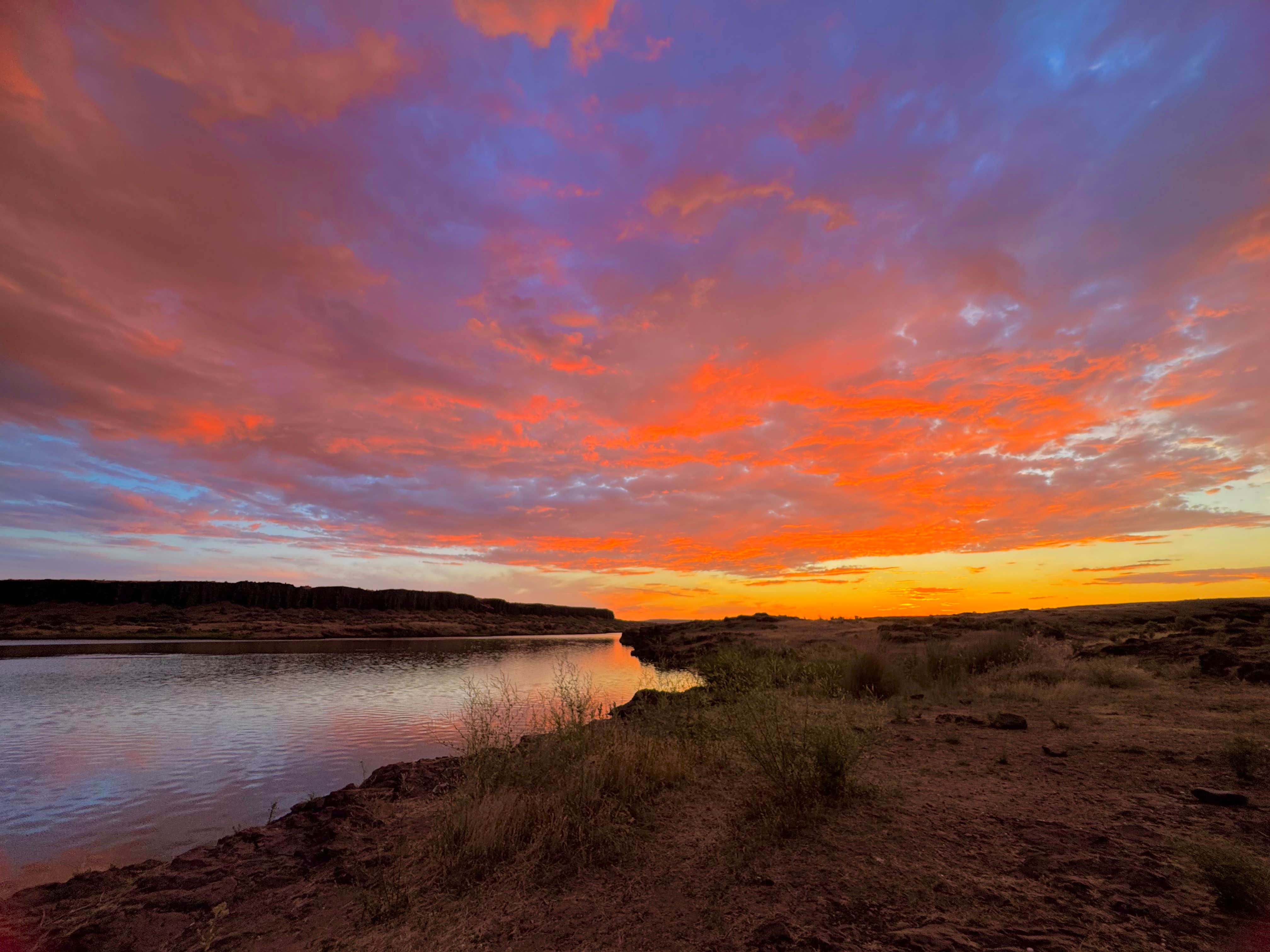 Camper-submitted photo at Long Lake near Moses Lake, WA