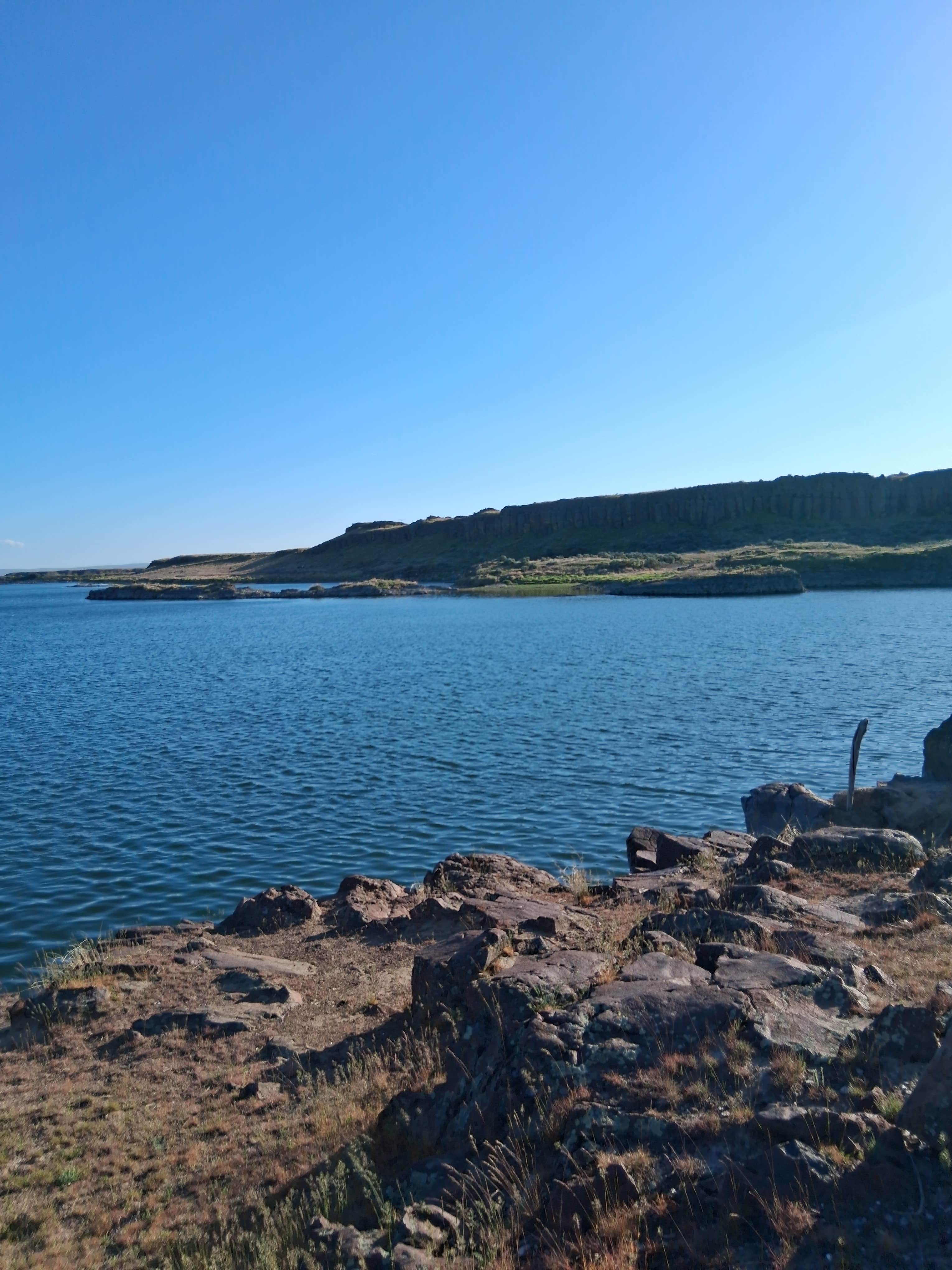 Camper-submitted photo at Long Lake near Warden, WA