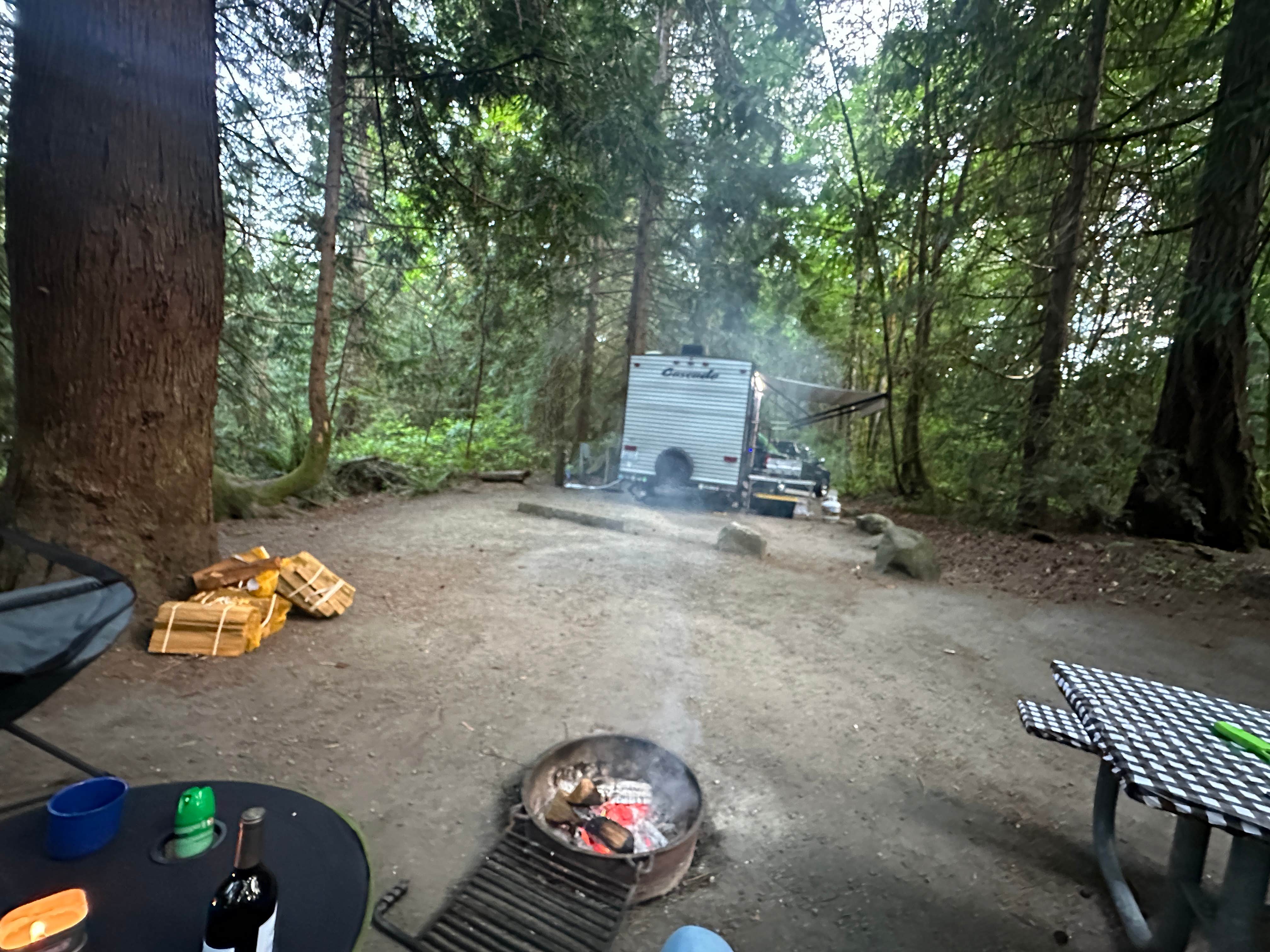 Brennon's photo at Manchester State Park Campground near Kenmore, WA