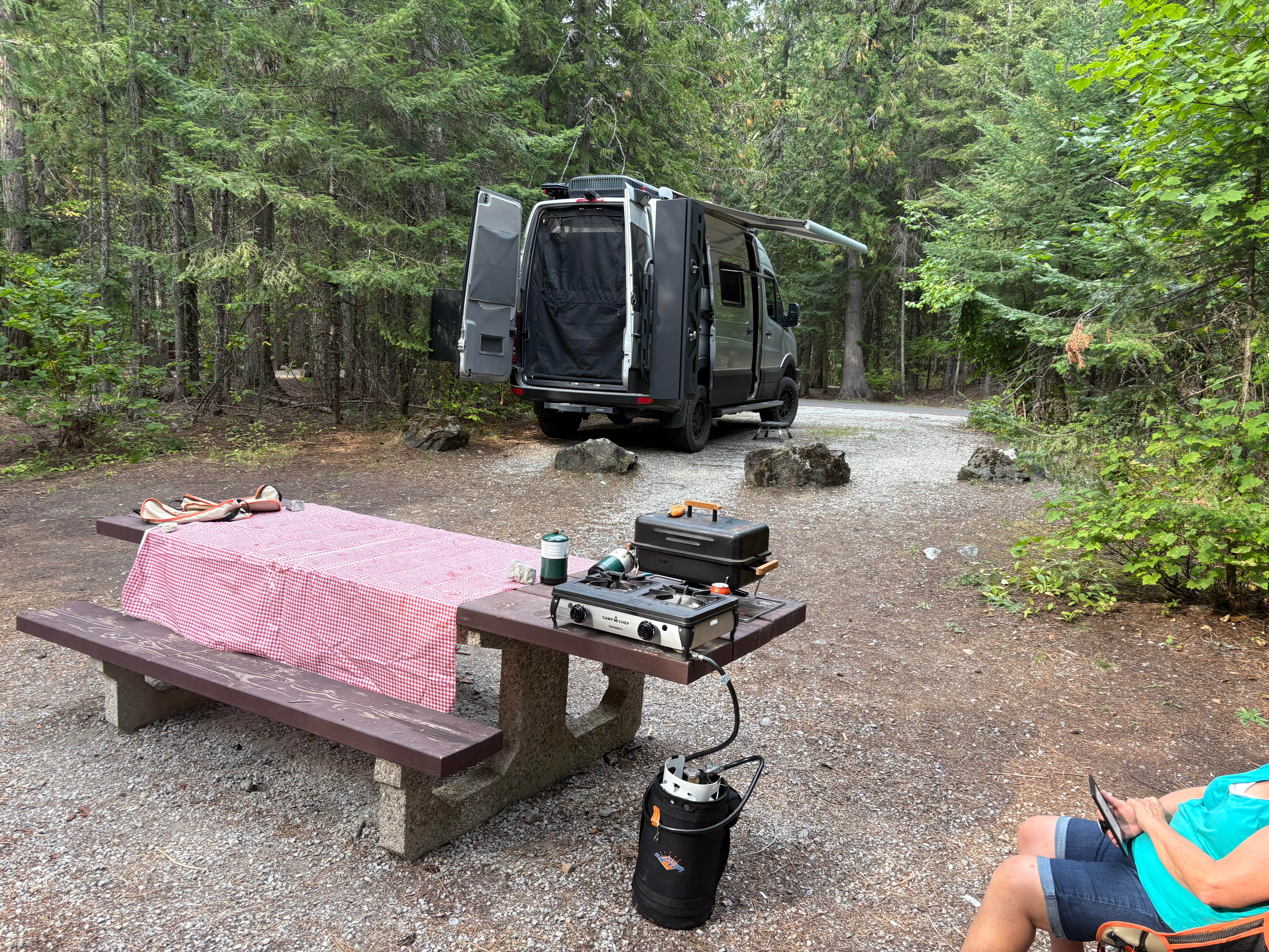 Camping near East Sullivan: Mill Pond Campground, Metaline Falls, Washington