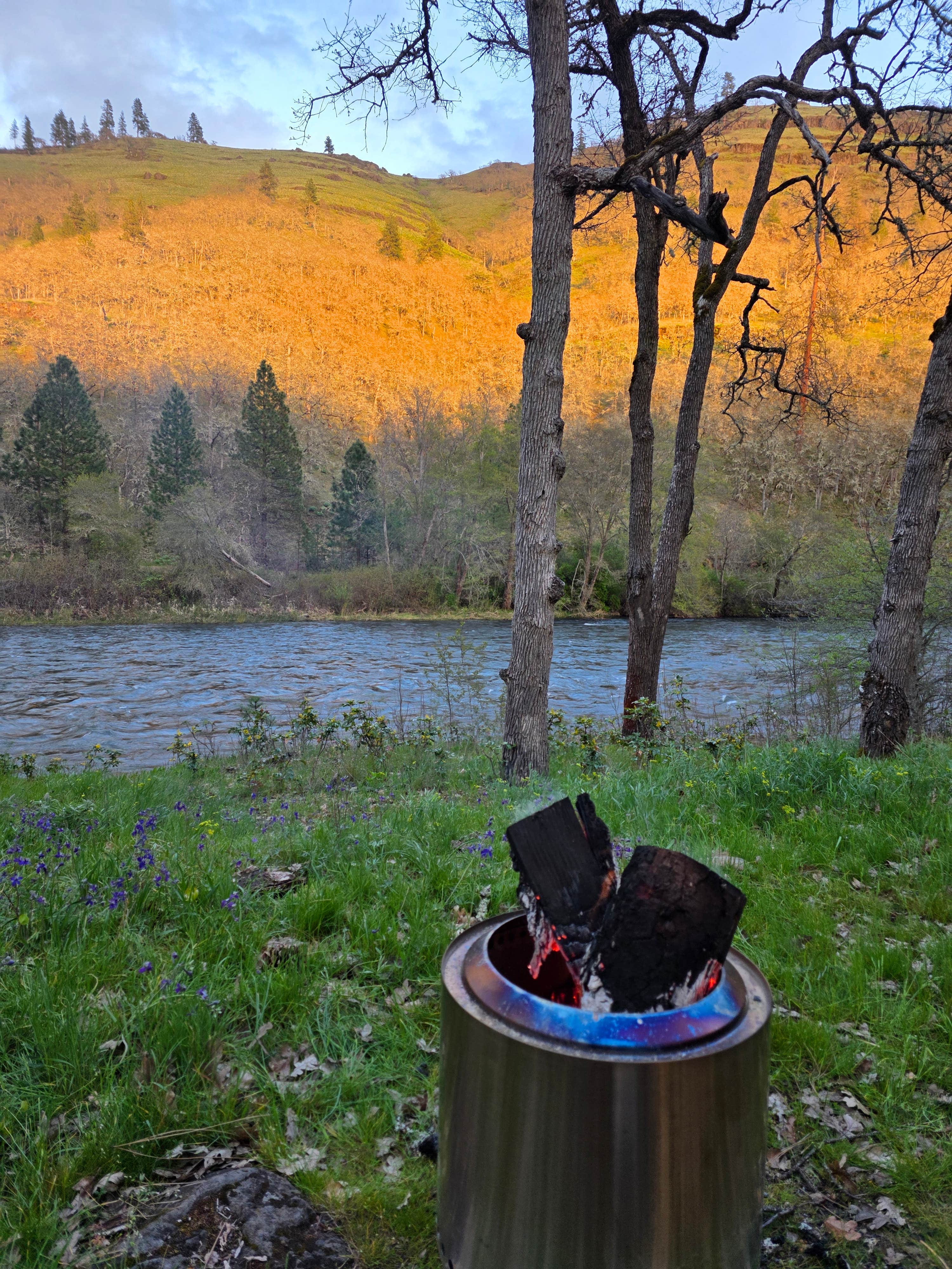 Camper-submitted photo at Mineral Springs near Klickitat, WA