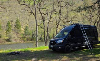 Jeff O.'s photo of rv camping at Mineral Springs near The Dalles, OR