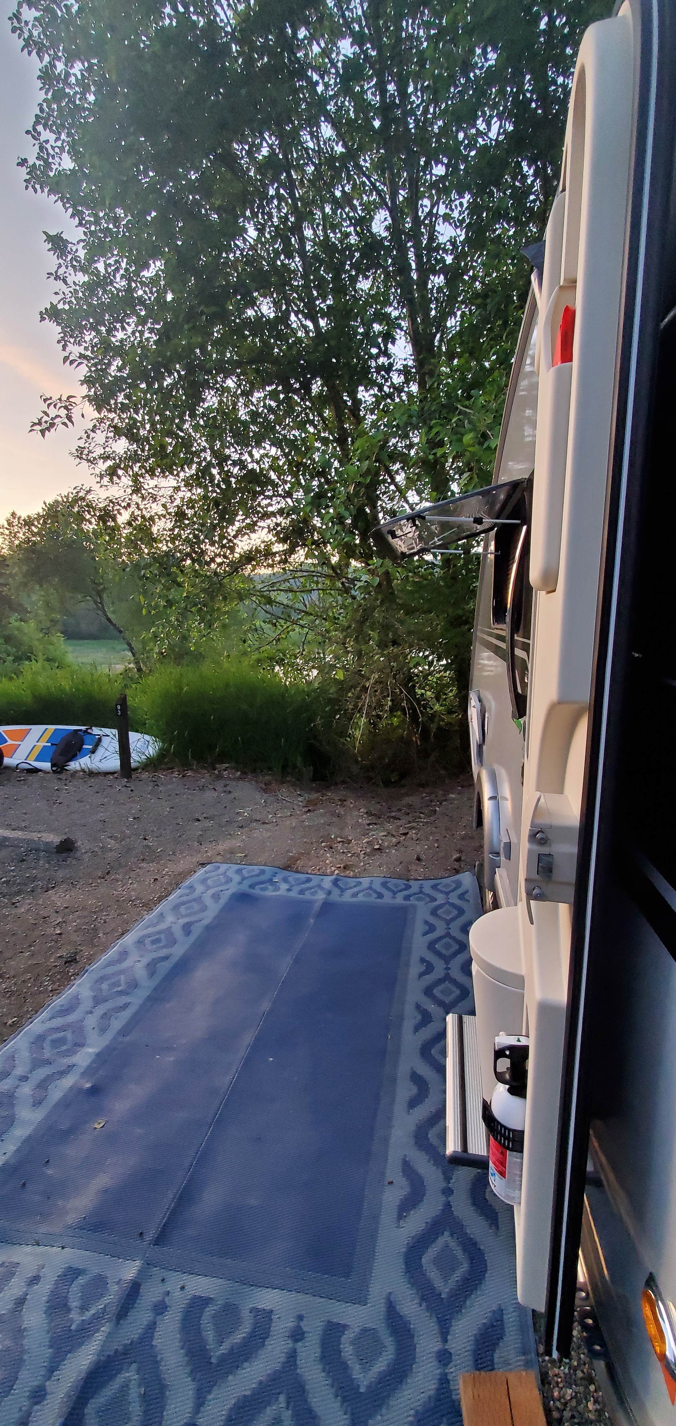 Christina F.'s photo of rv camping at Mossyrock Park near Mineral, WA