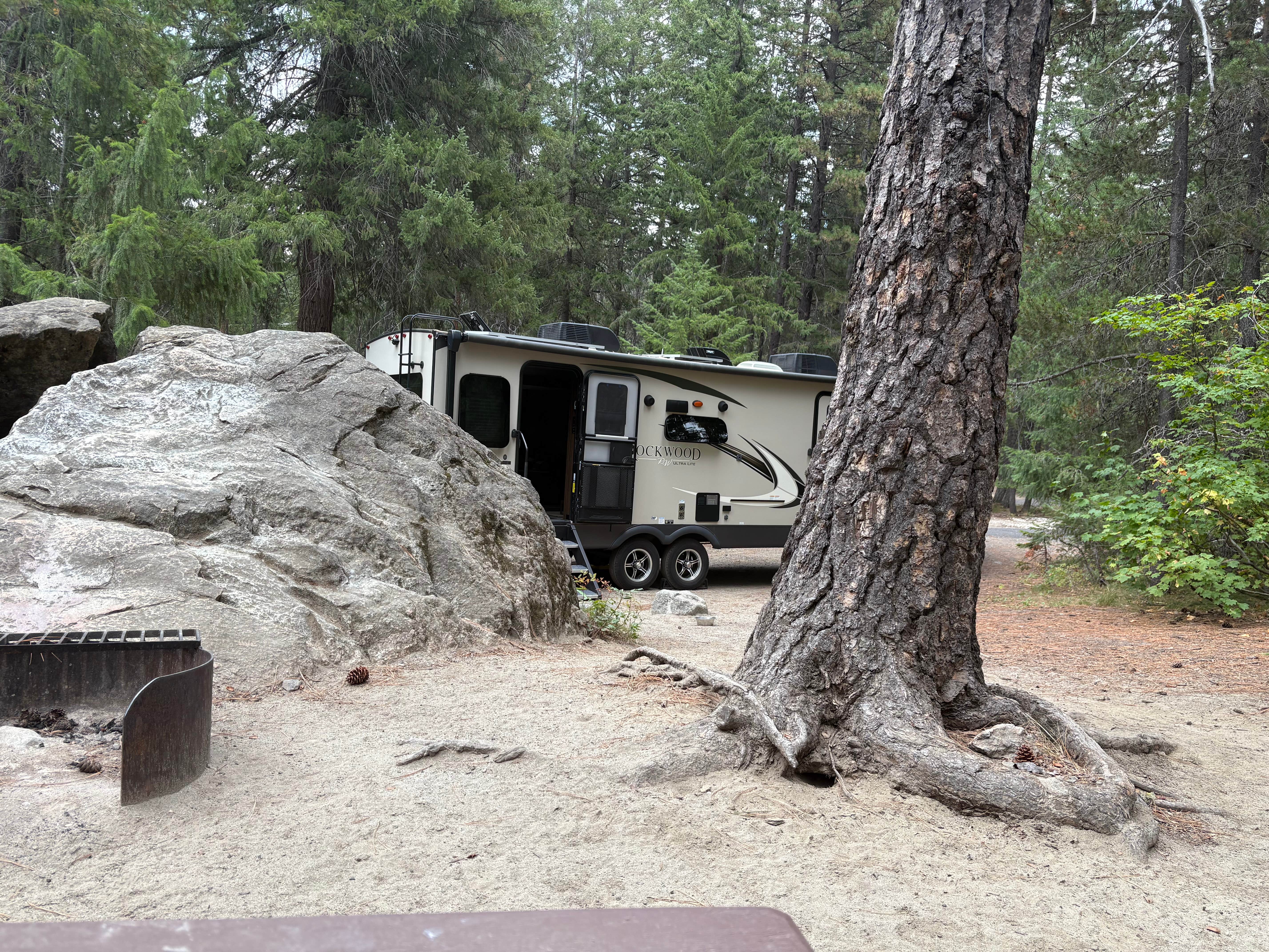 Virginia G.'s photo of rv camping at Nason Creek Campground near Ardenvoir, WA