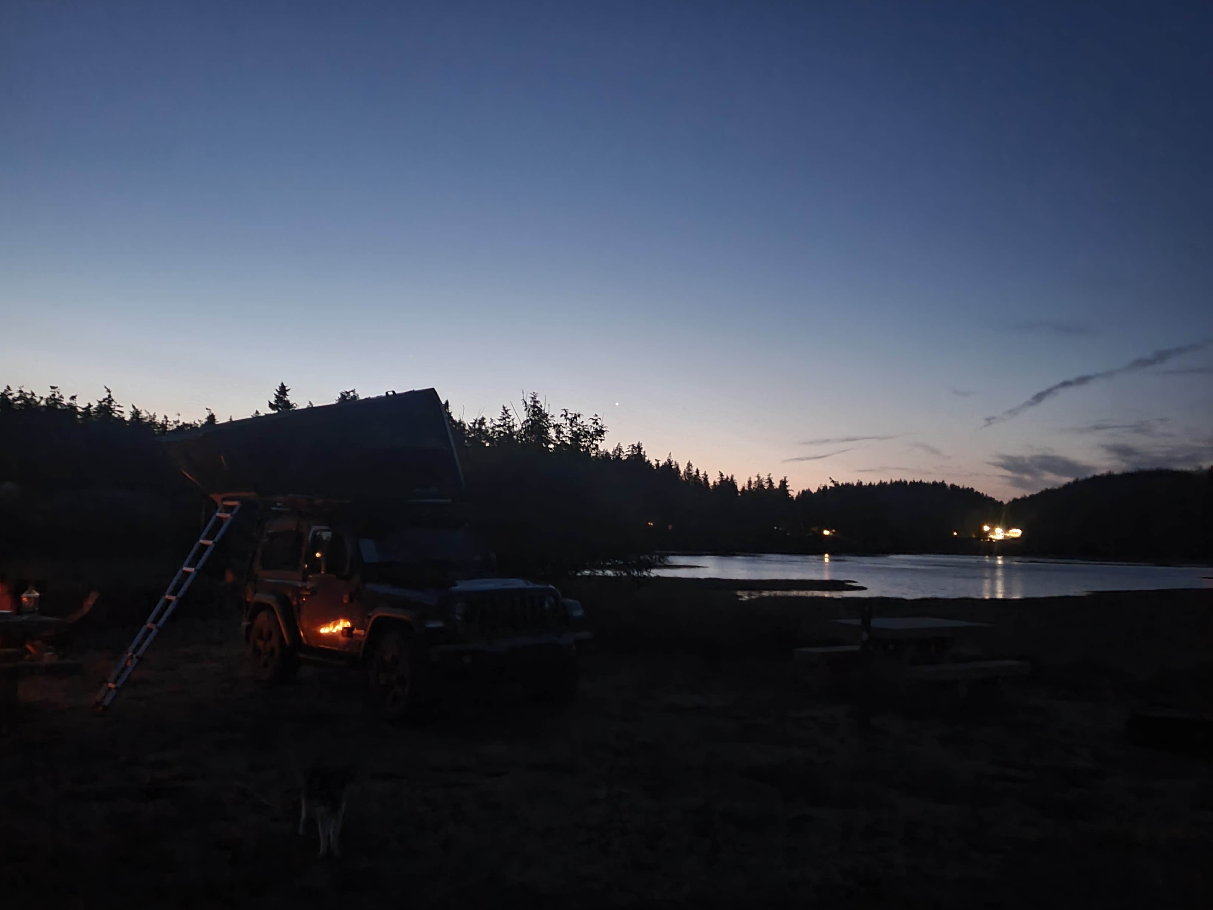 Camper-submitted photo at Lower Oak Bay Park near Port Ludlow, WA