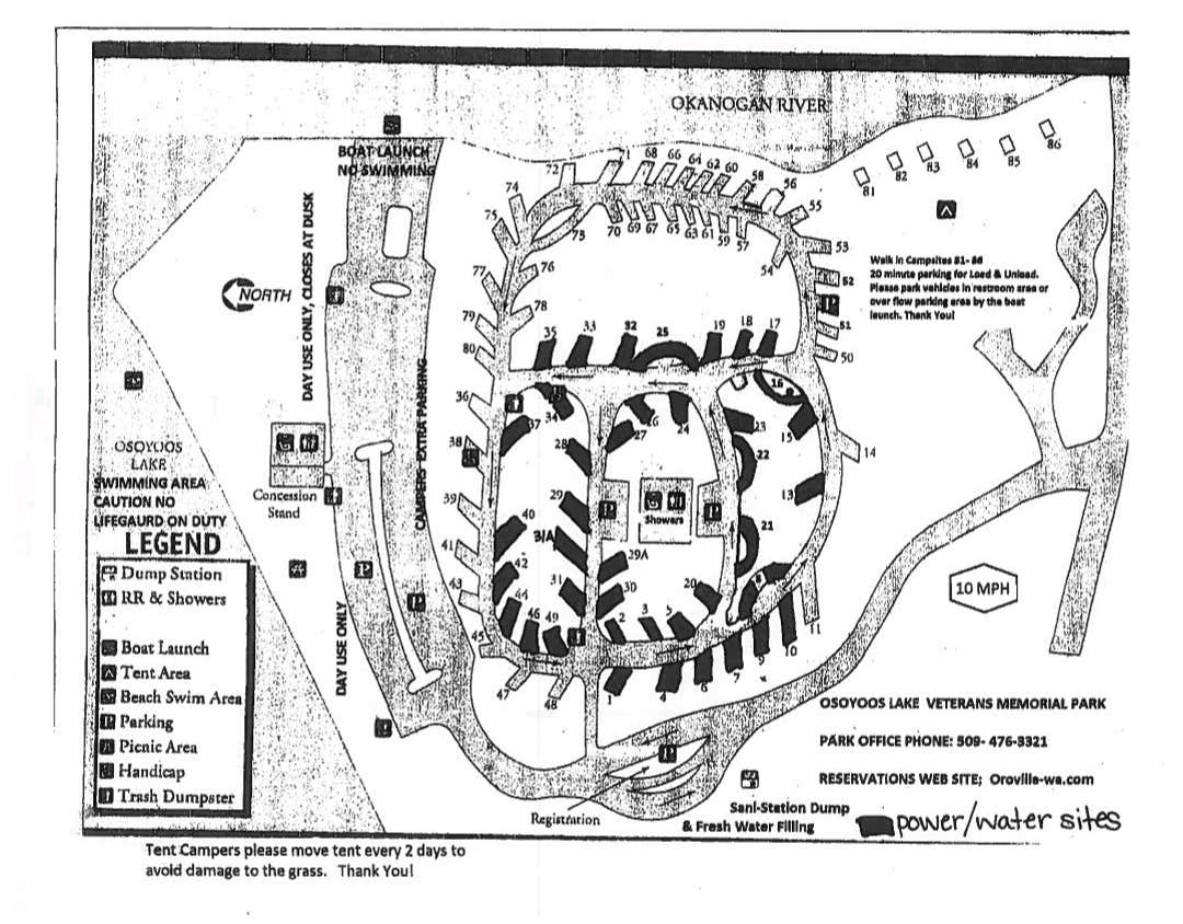 Camper-submitted photo at Osoyoos Lake Veterans Memorial Park near Tonasket, WA
