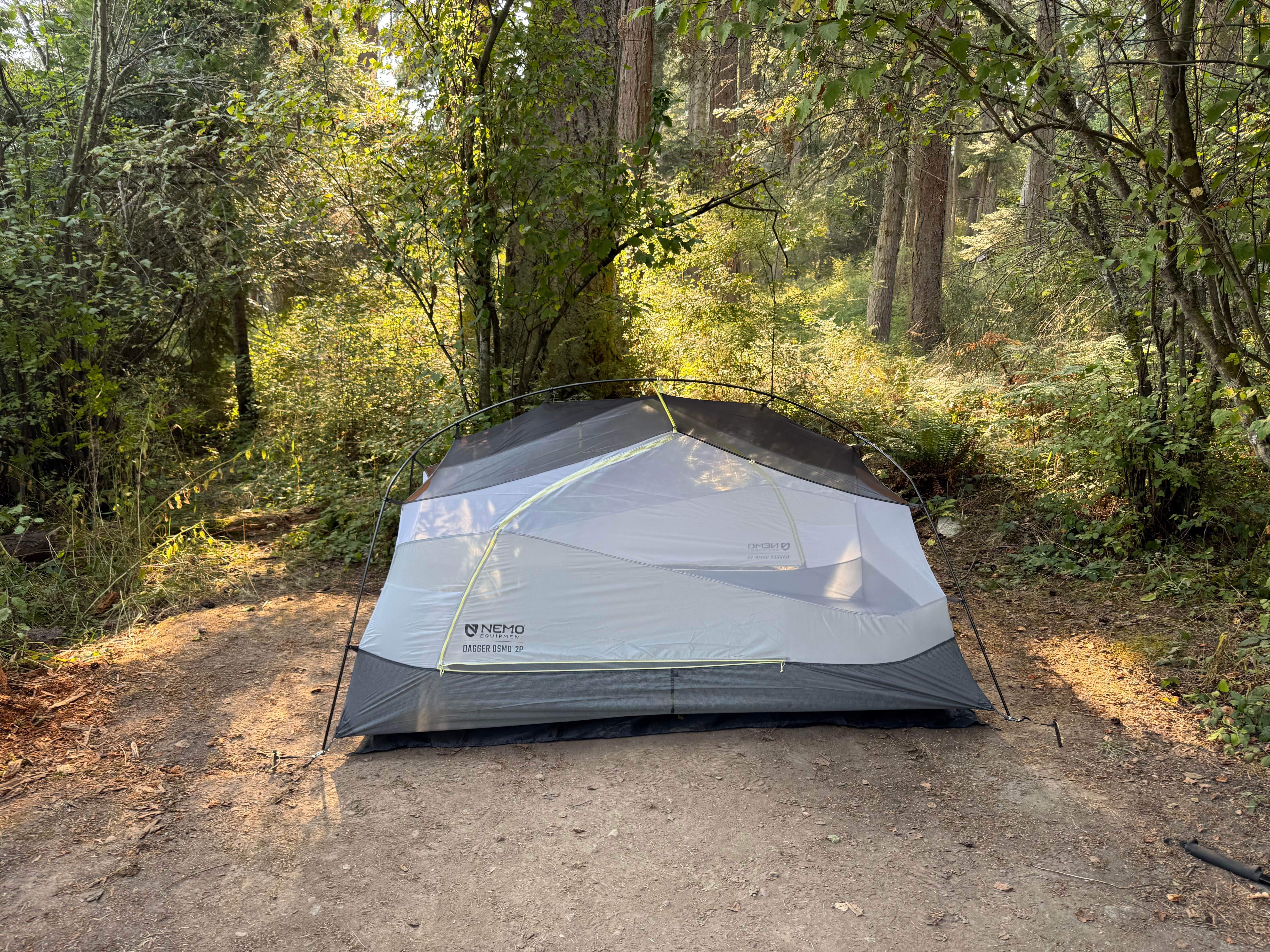 GORDON K.'s photo of tent camping at Shaw Island County Park near Anacortes, WA