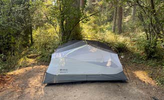 GORDON K.'s photo of tent camping at Shaw Island County Park near Blaine, WA