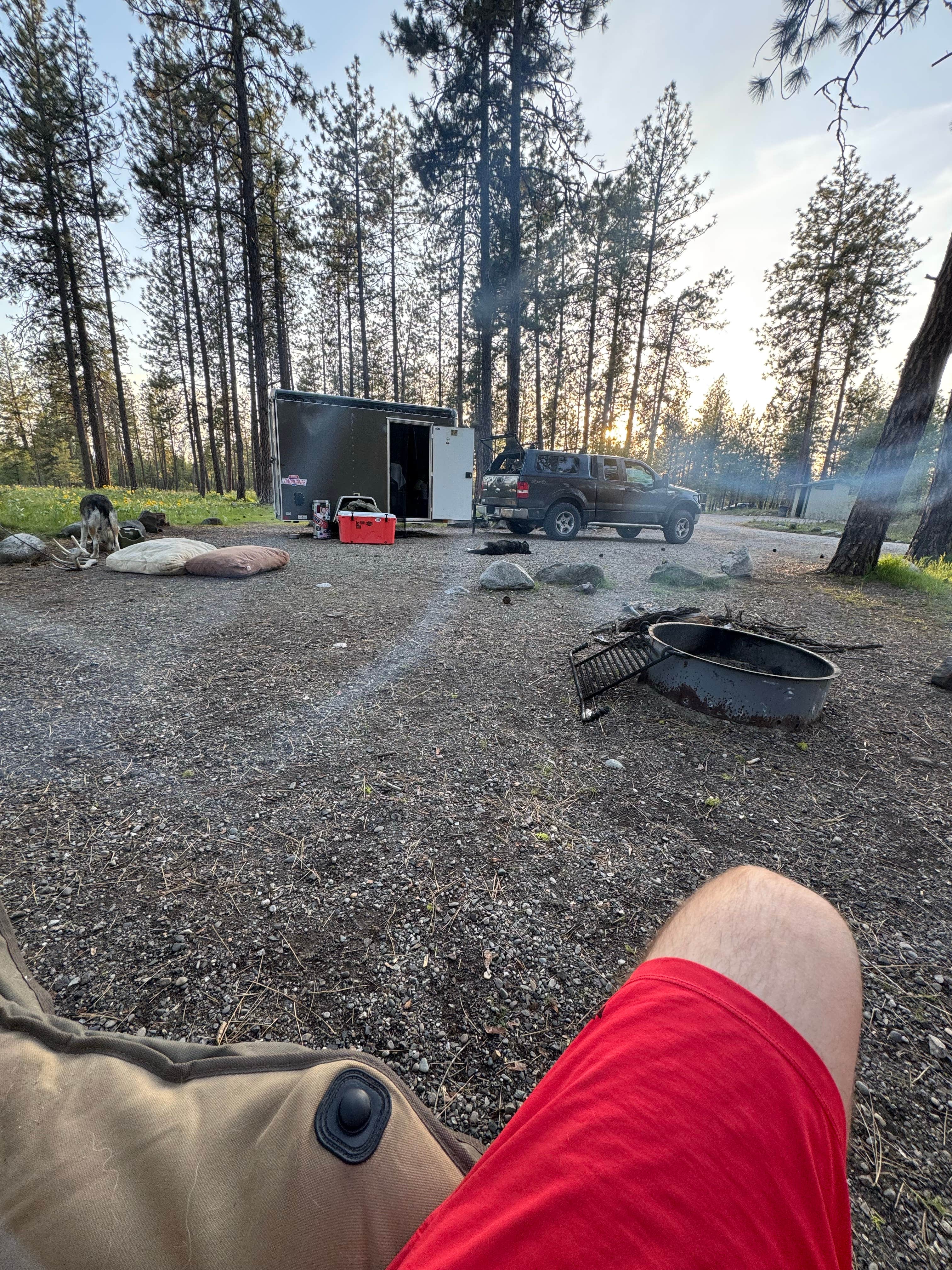 Camper-submitted photo at Lake Spokane Campground—Riverside State Park near Nine Mile Falls, WA