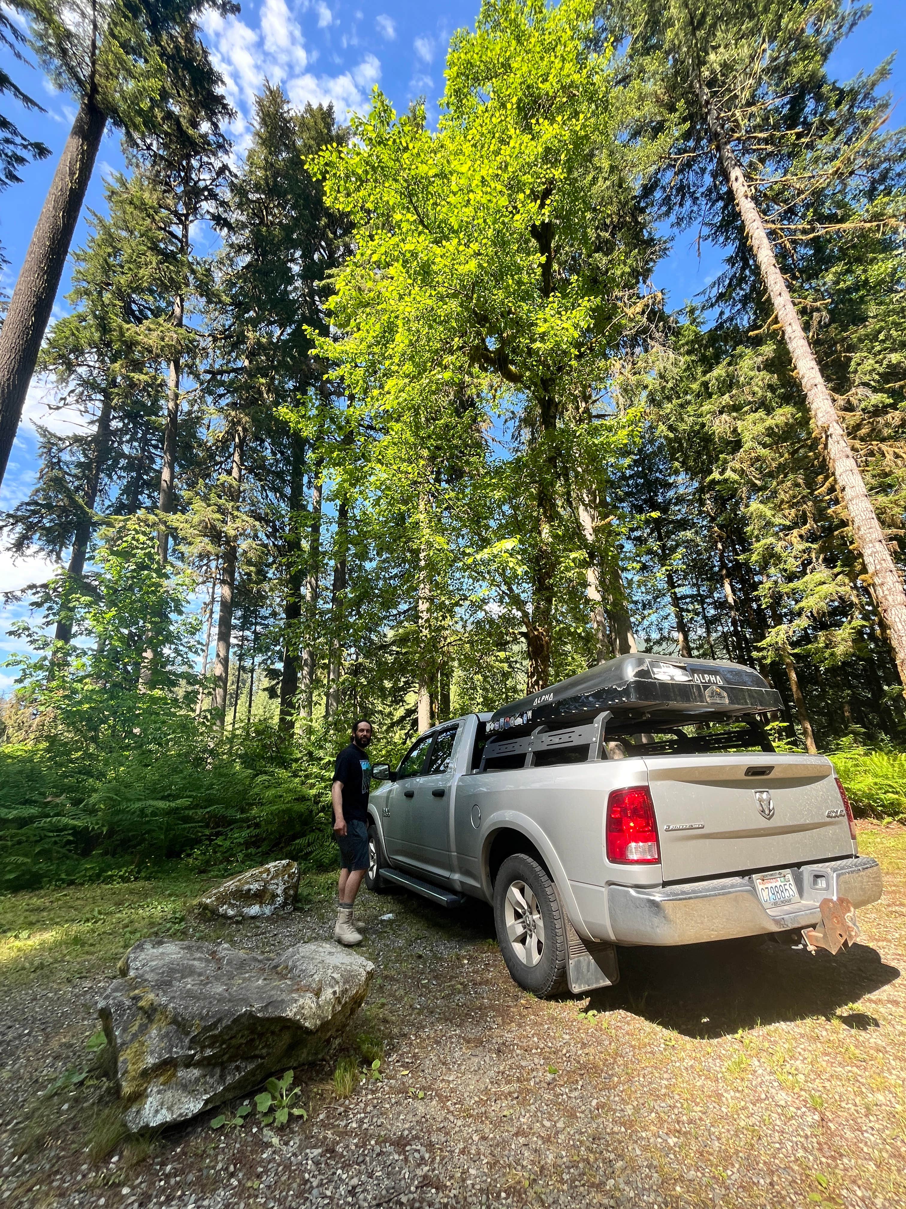 Camper-submitted photo at Swift Creek Campground near Marblemount, WA
