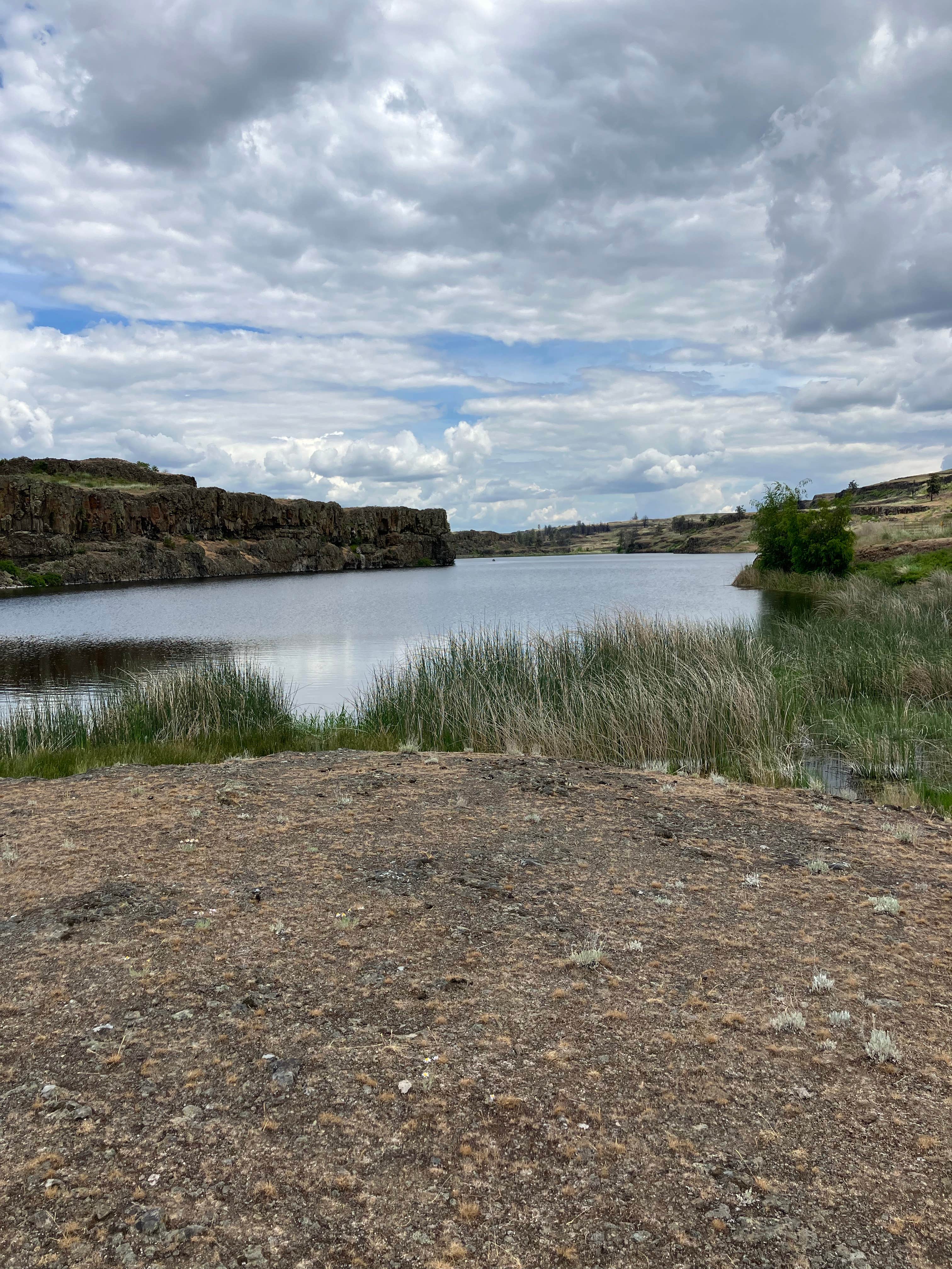 Camper-submitted photo at Twin Lakes near Odessa, WA