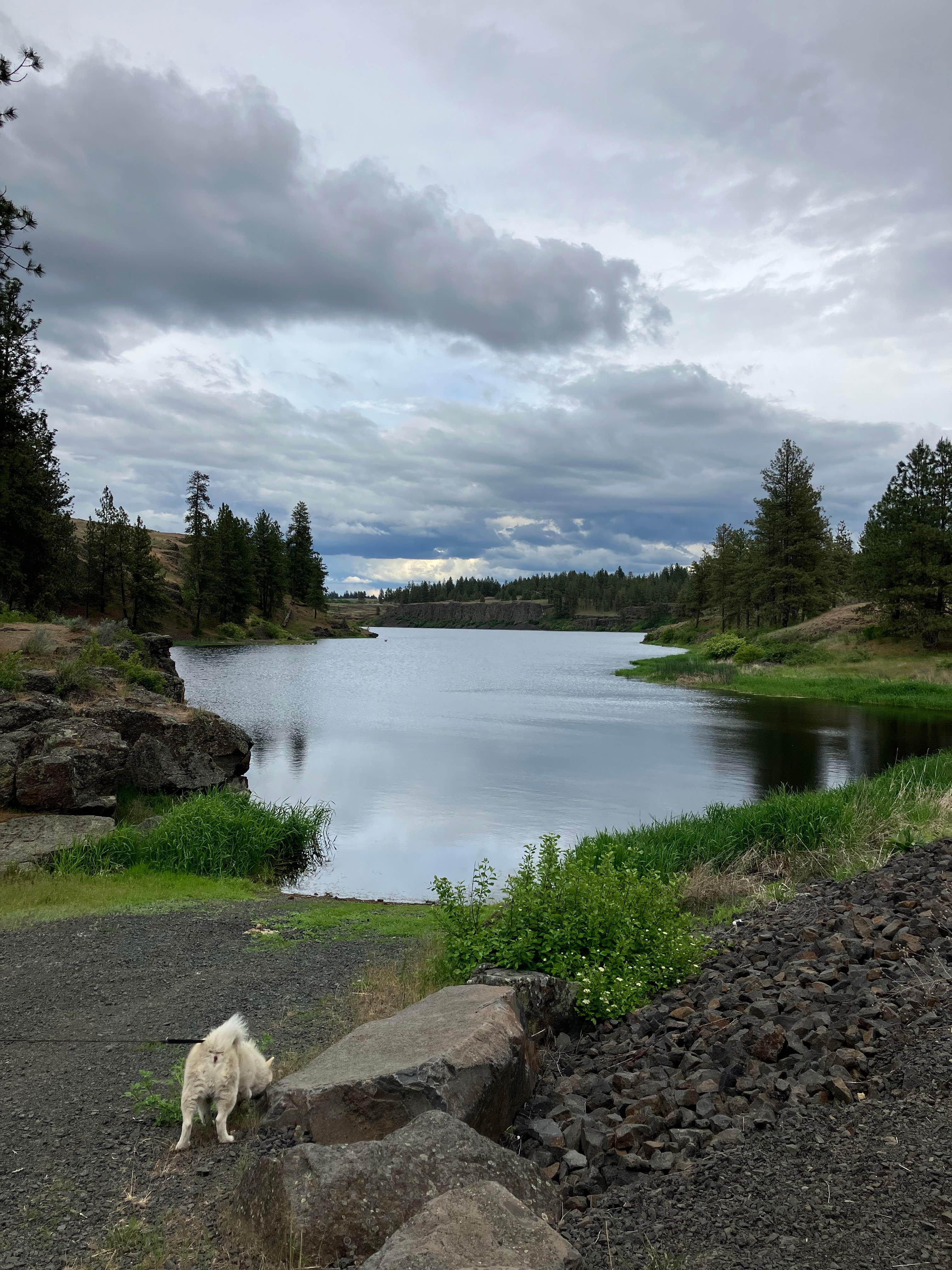 Camper-submitted photo at Twin Lakes near Odessa, WA