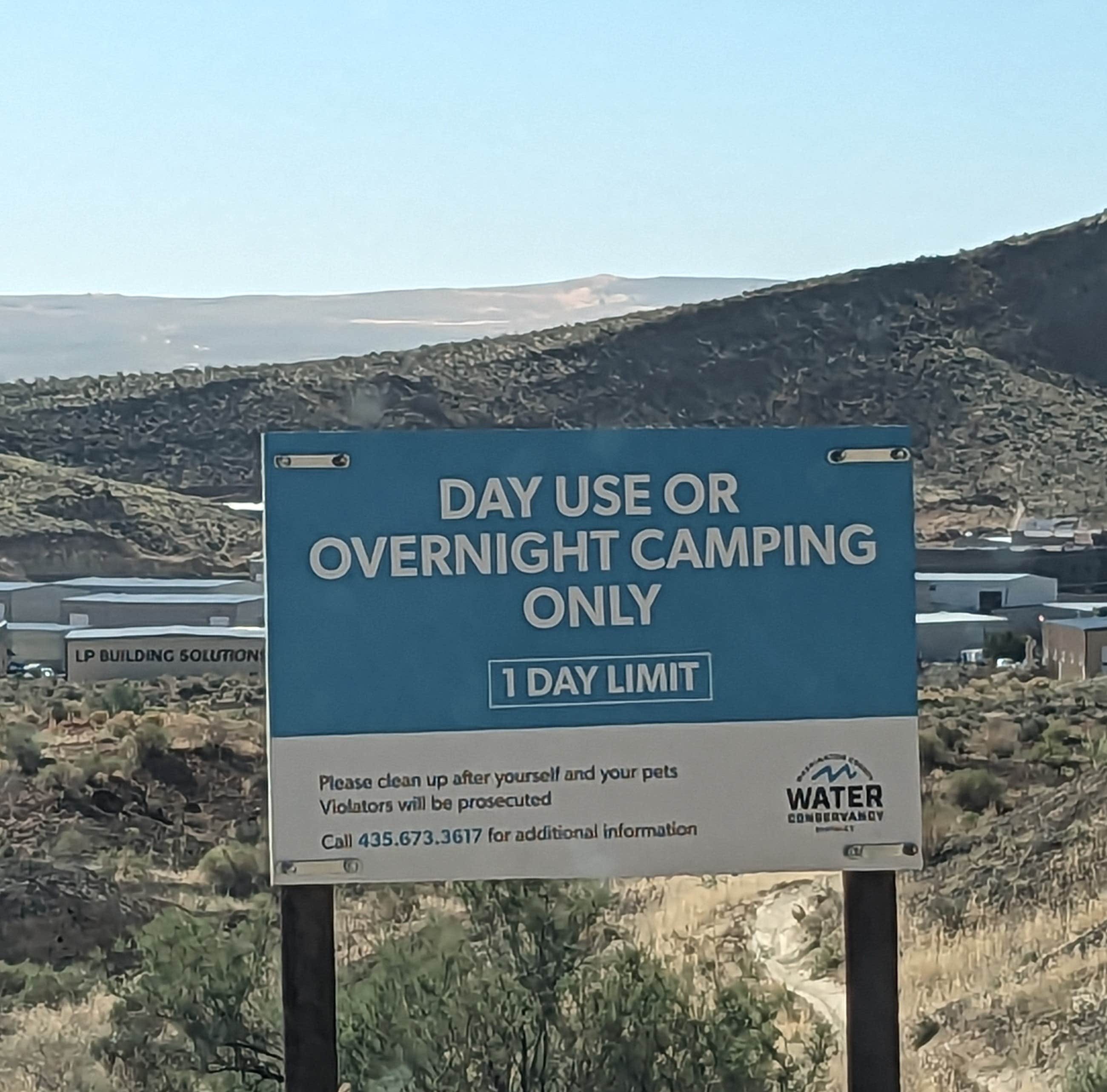 Camper-submitted photo at Water Conservancy District Camping near St. George, UT