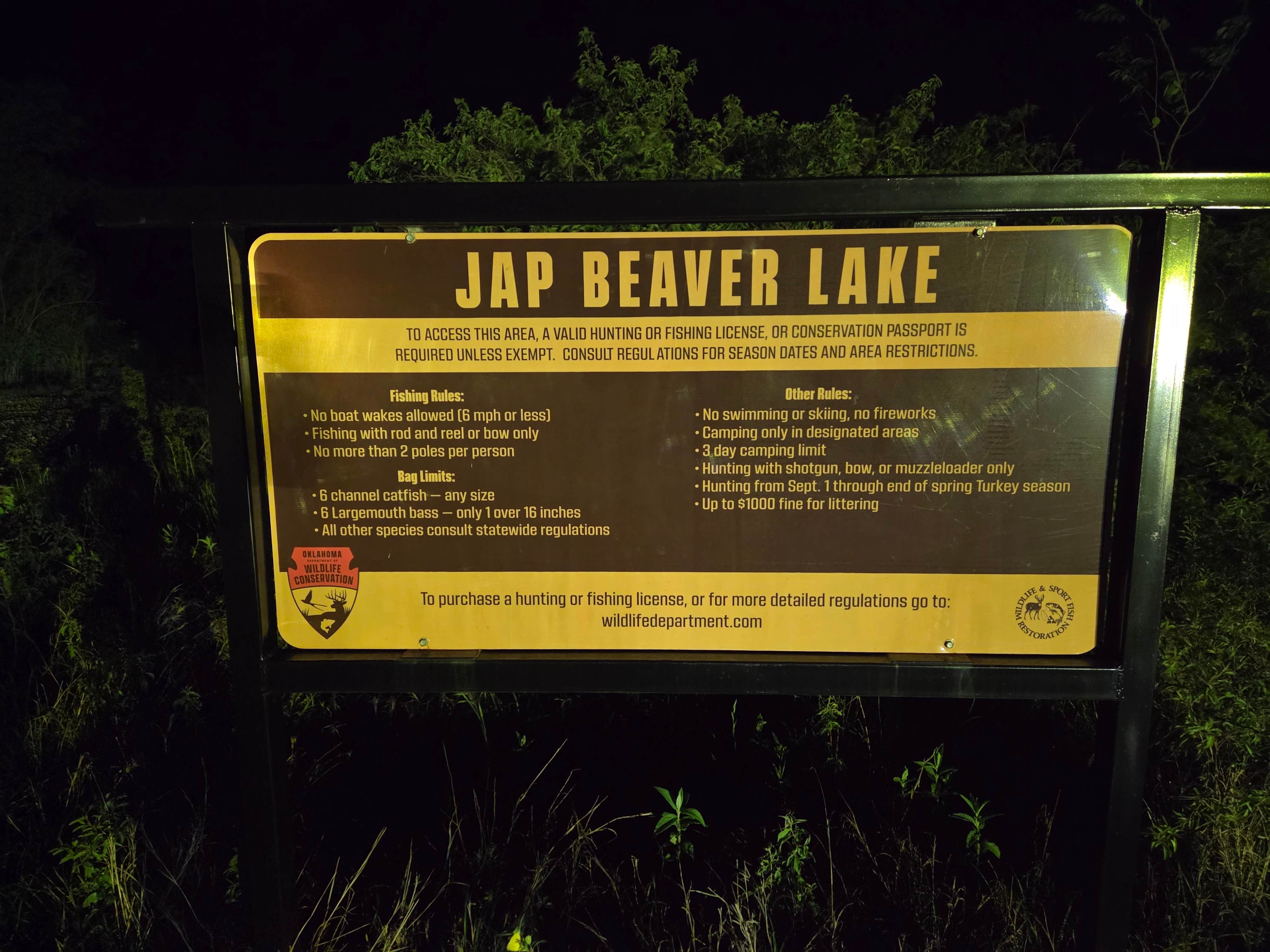 Camper submitted image from Waurika Lake Camp - 1