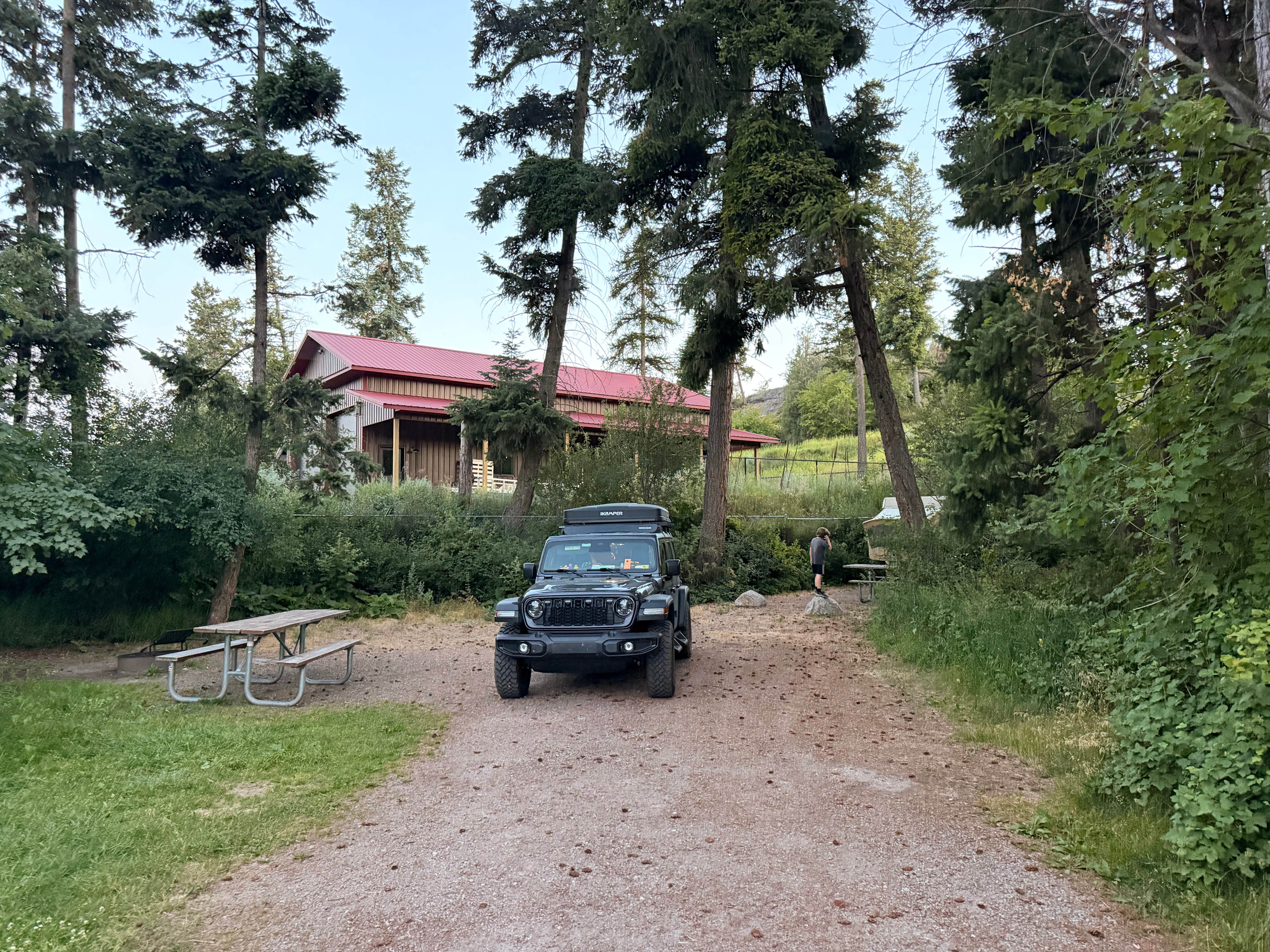Camper-submitted photo at Wayfarers Unit — Flathead Lake State Park near Dayton, MT