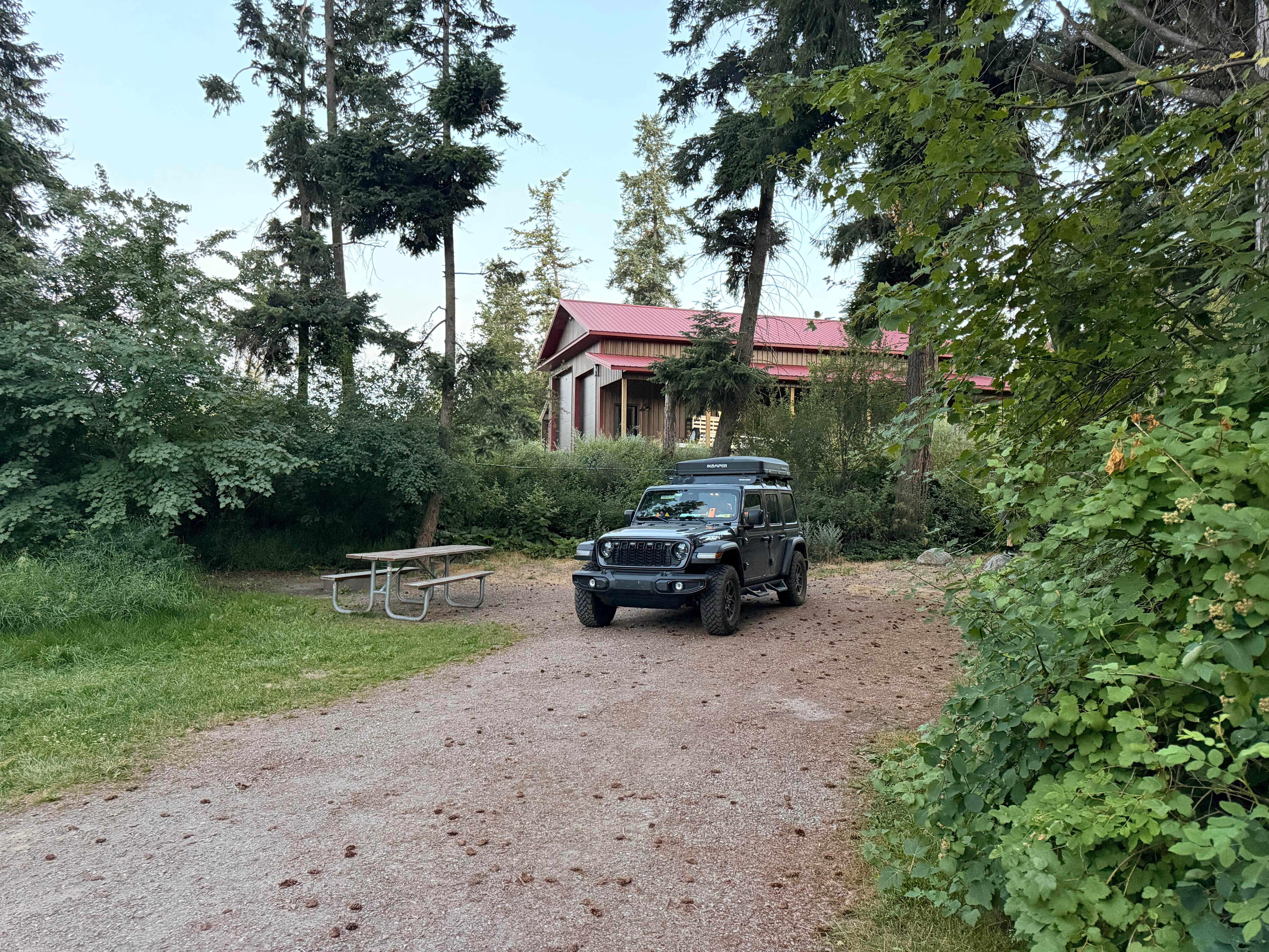 Camper-submitted photo at Wayfarers Unit — Flathead Lake State Park near Dayton, MT