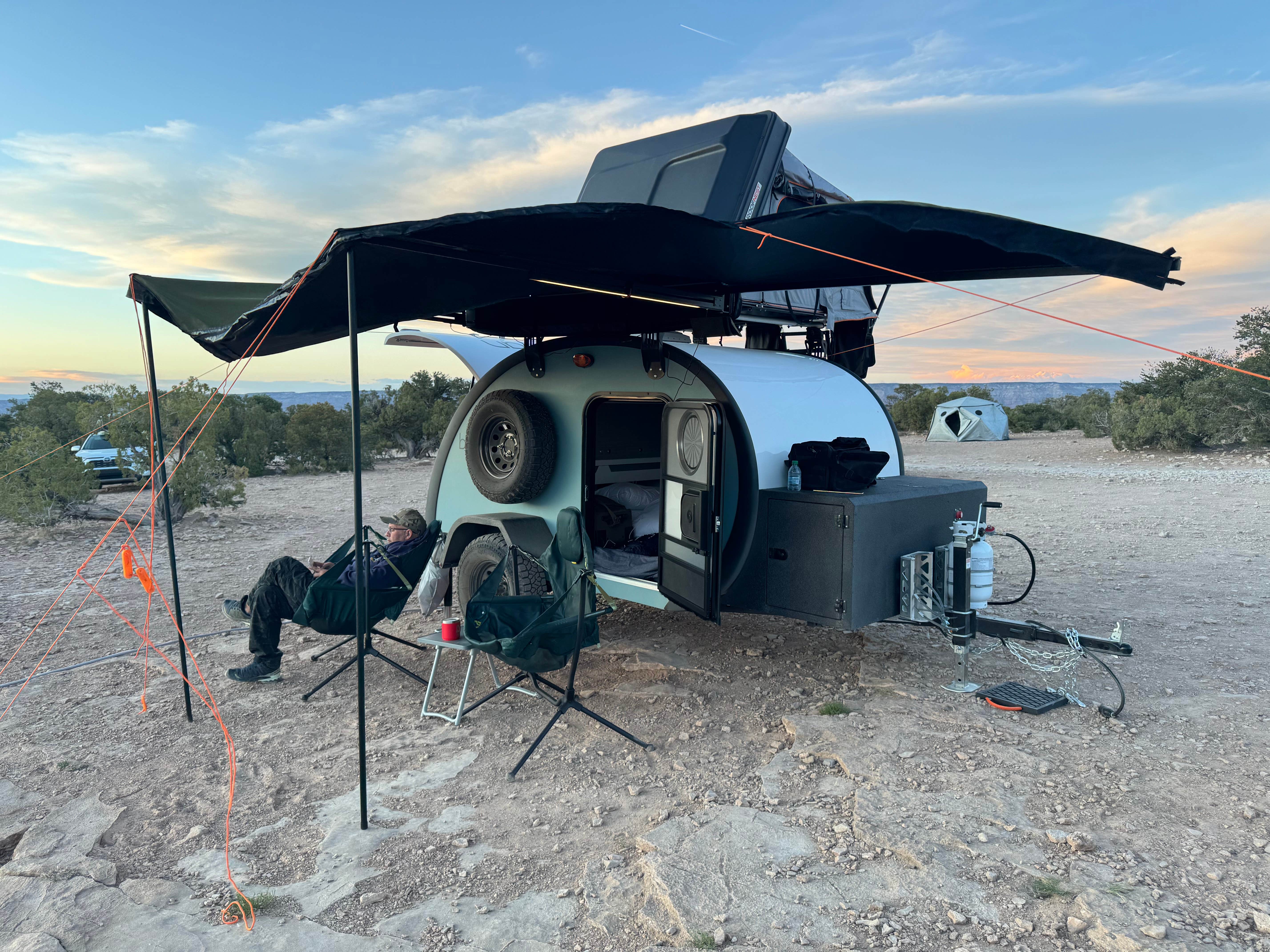 Brian P.'s photo of a dispersed camping area at Wedge Overlook near Ferron, UT