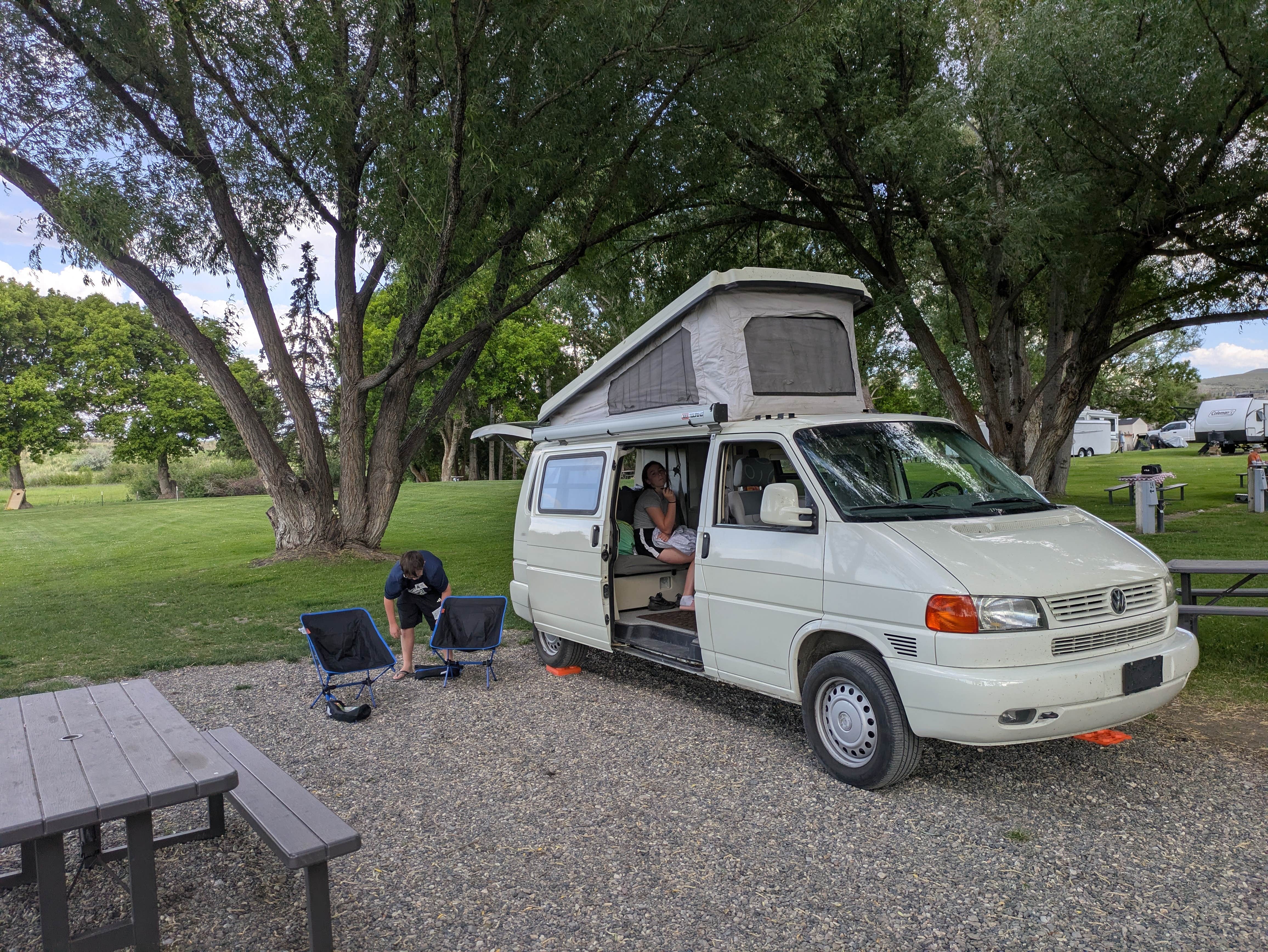 Chris's photo of rv camping at Welcome Station RV Park near Wells, NV