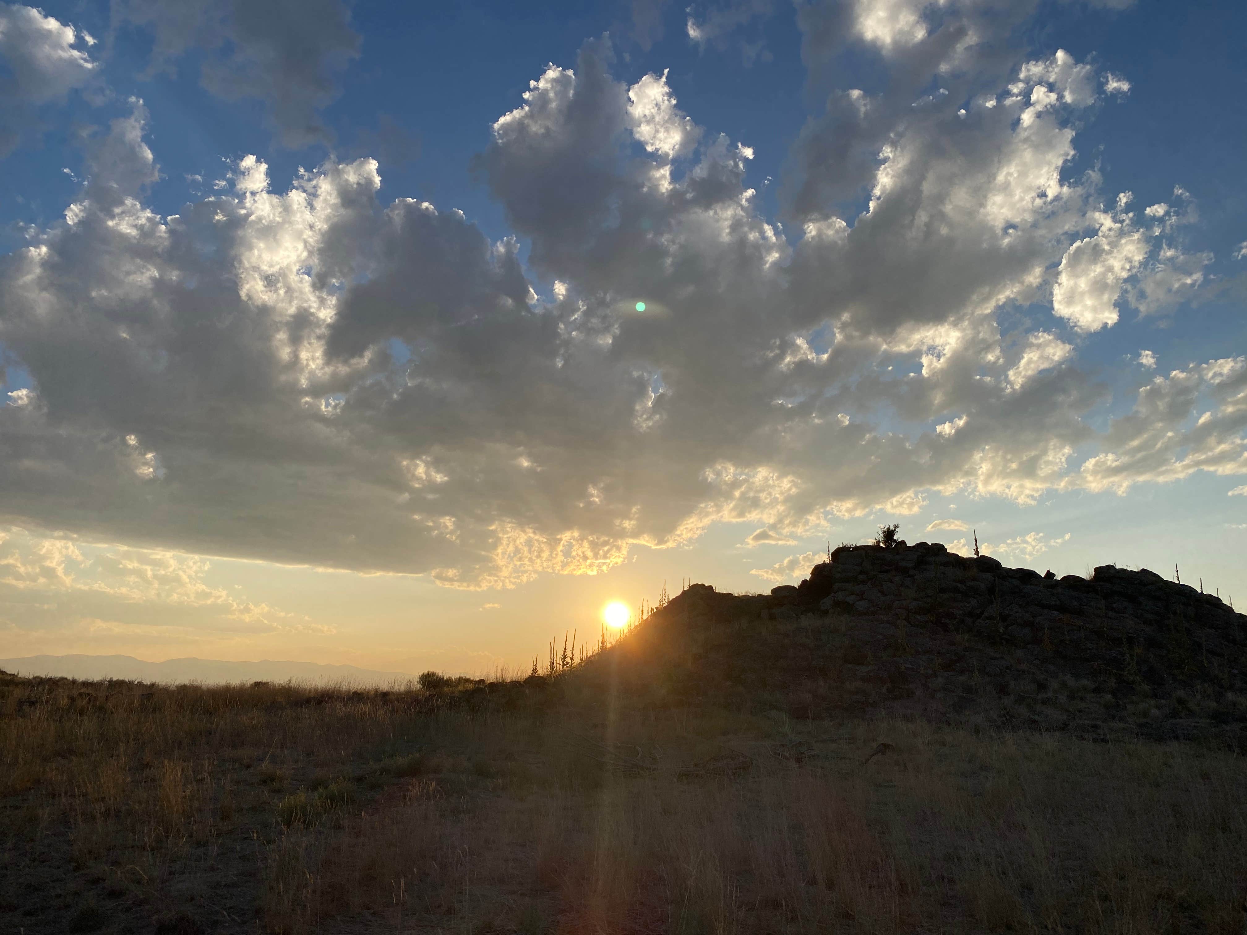 Camping near BLM Skull Canyon Road Dispersed: West Dubois Pulloff on Route 22, Dubois, Idaho