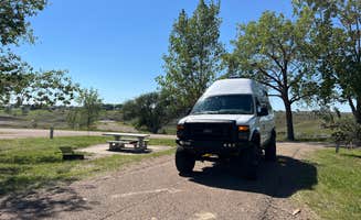 Meghan B.'s photo of rv camping at West End Tent And Trailer Campground — Fort Peck Project near Fort Peck Project
