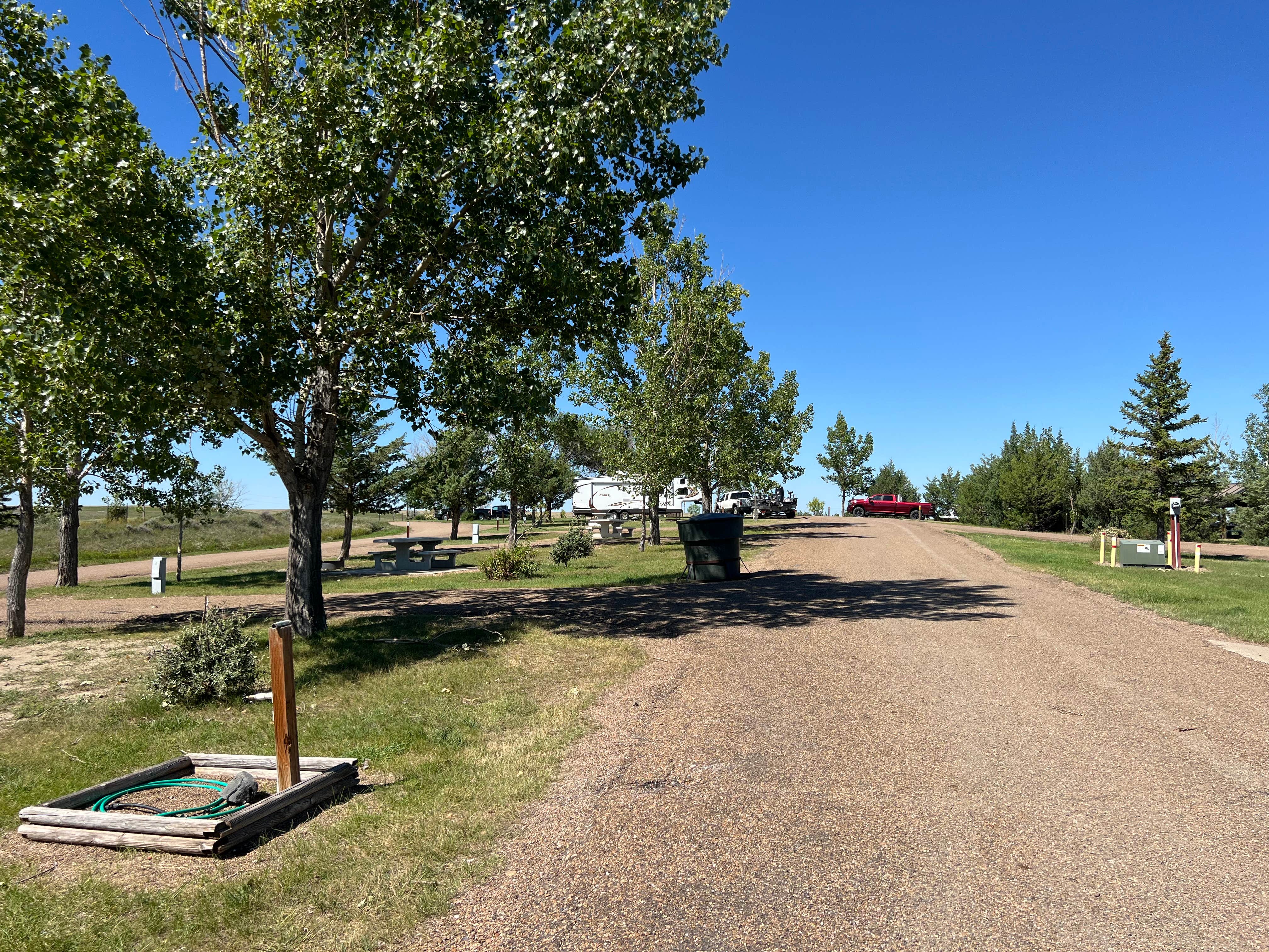 Camper-submitted photo at West End Tent And Trailer Campground — Fort Peck Project near Nashua, MT