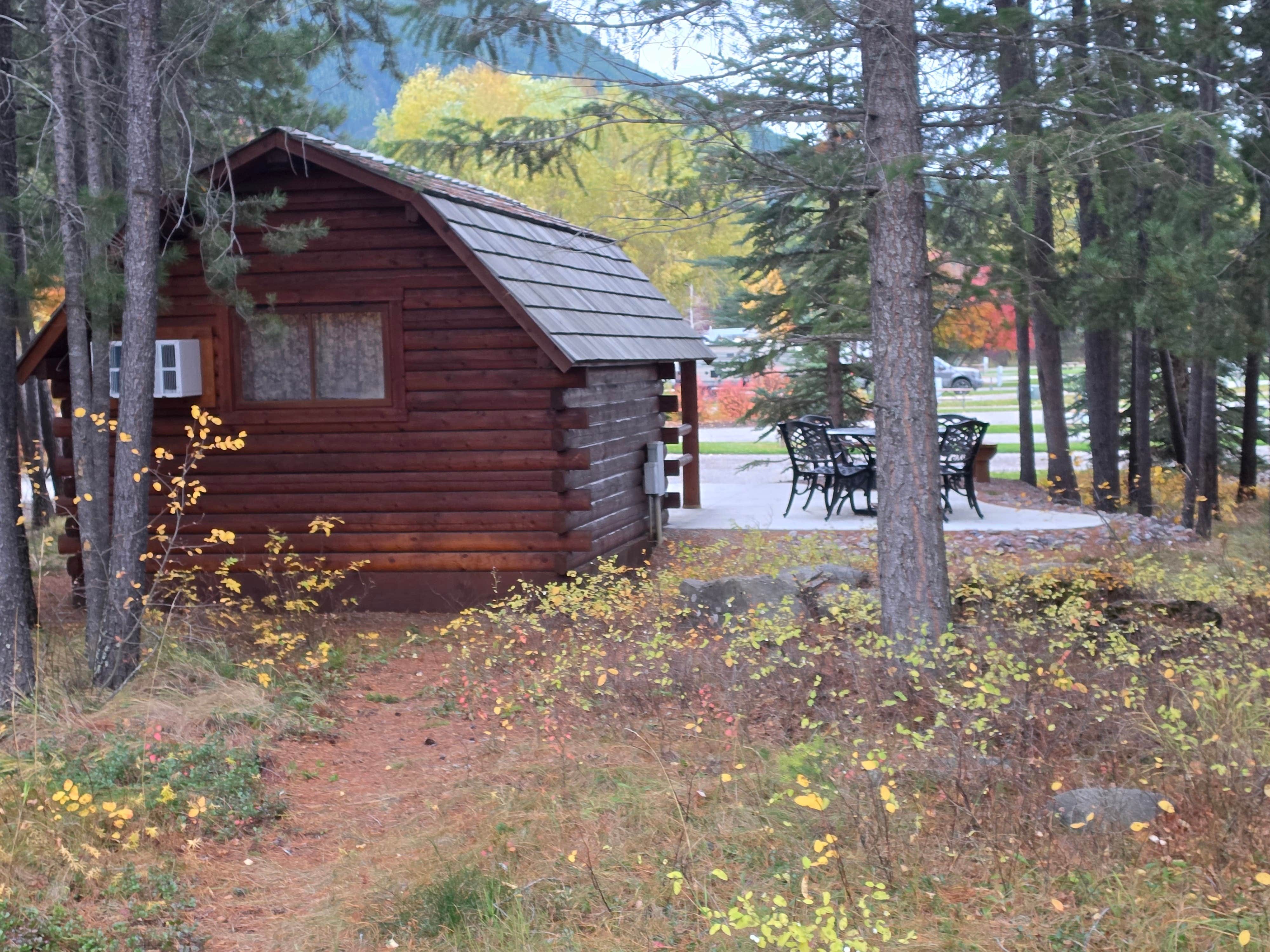 Barb T.'s photo of glamping accommodations at West Glacier KOA Resort near Flathead National Forest