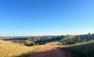Maddy T.'s photo of a dispersed camping area at West River Rd Medora ND Dispersed near Grassy Butte, ND