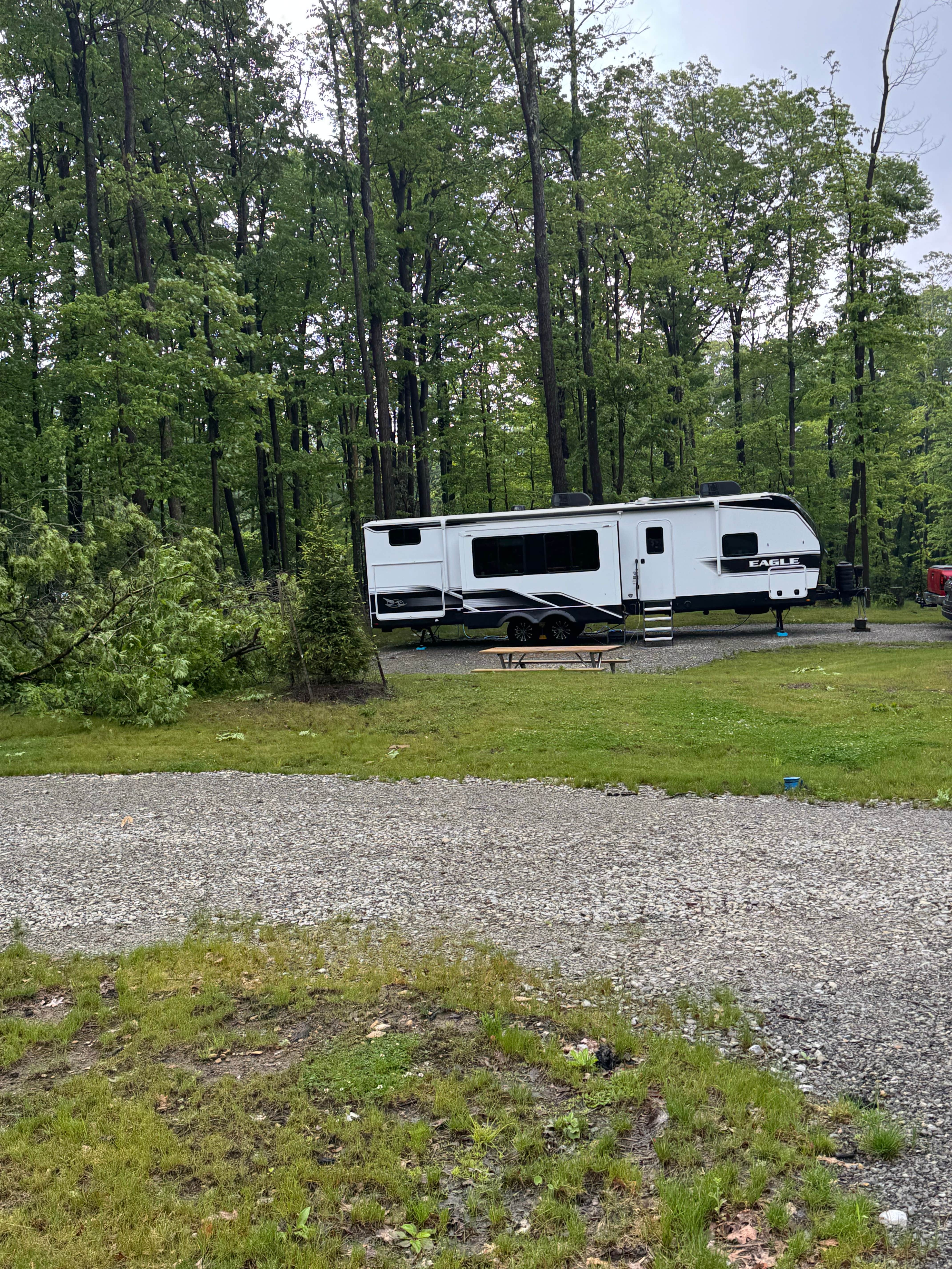 Josh W.'s photo of rv camping at Coopers Rock State Forest near Shinnston, WV