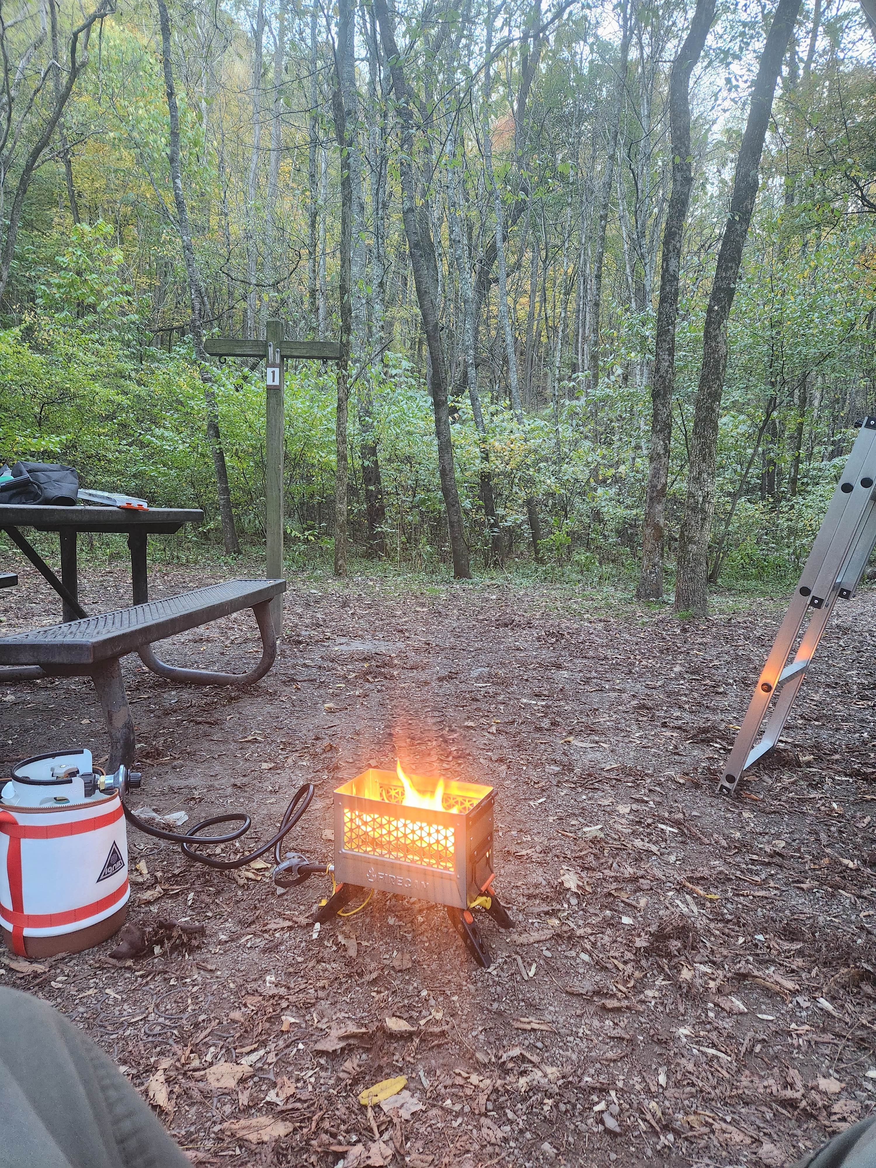 Dane J.'s photo at Glade Creek Campground — New River Gorge National Park and Preserve near Nimitz, WV