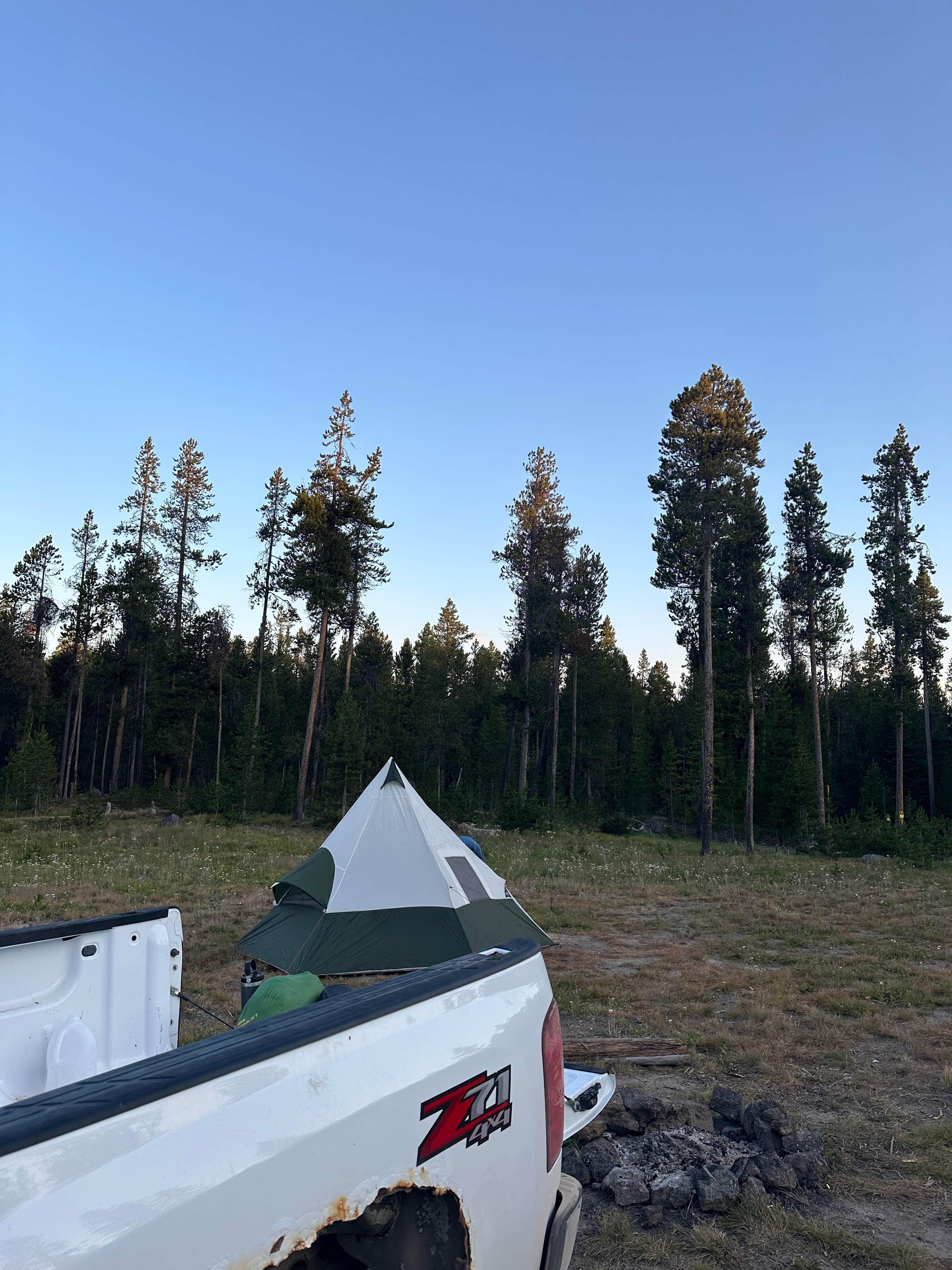 Matt K.'s photo of a dispersed camping area at West Yellowstone Dispersed Camping near Island Park, ID
