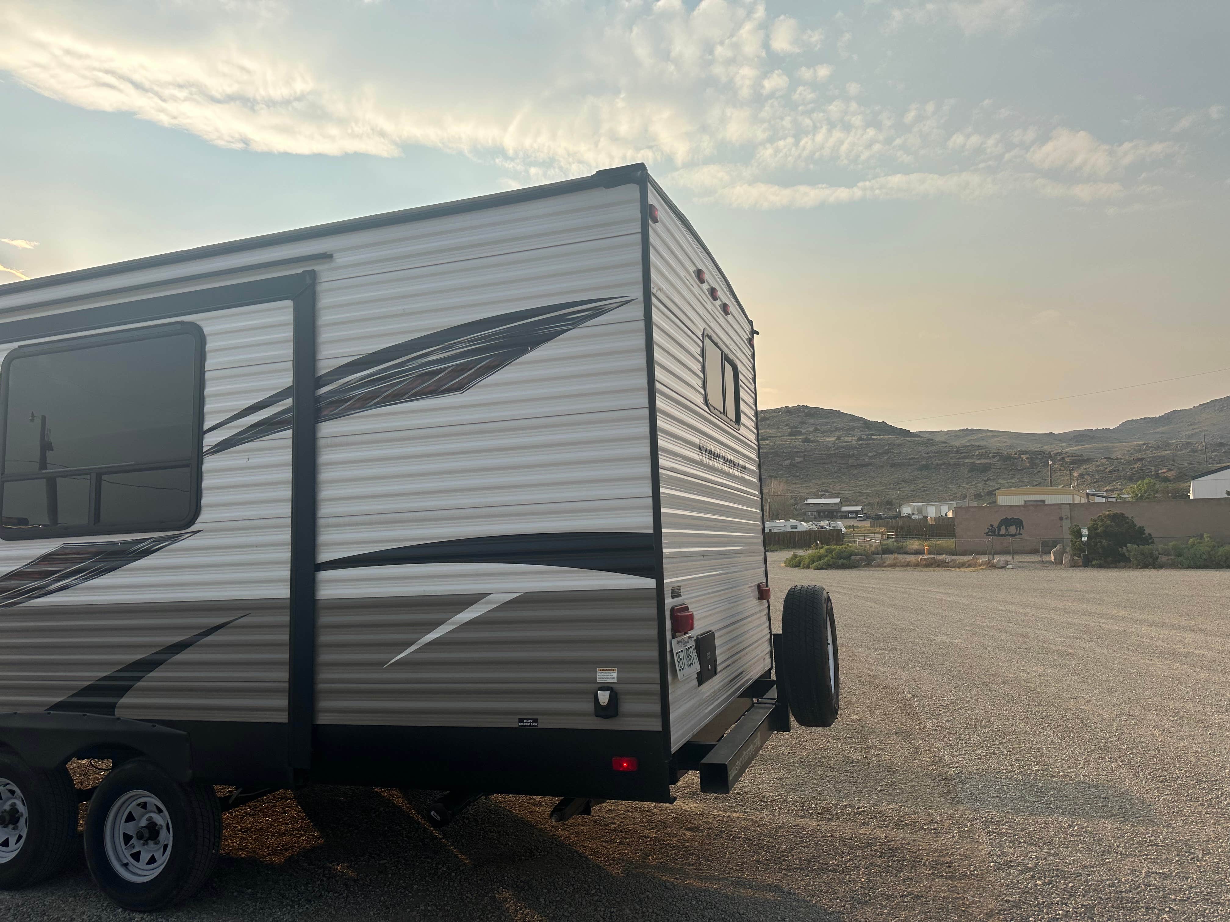 Julia R.'s photo of rv camping at Western Hills Campground near Elk Mountain, WY