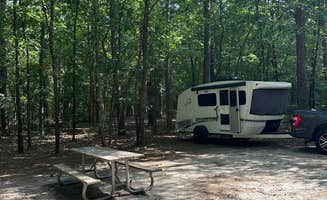 Laura G.'s photo of rv camping at Atsion Family Camp — Wharton State Forest near Camden, NJ