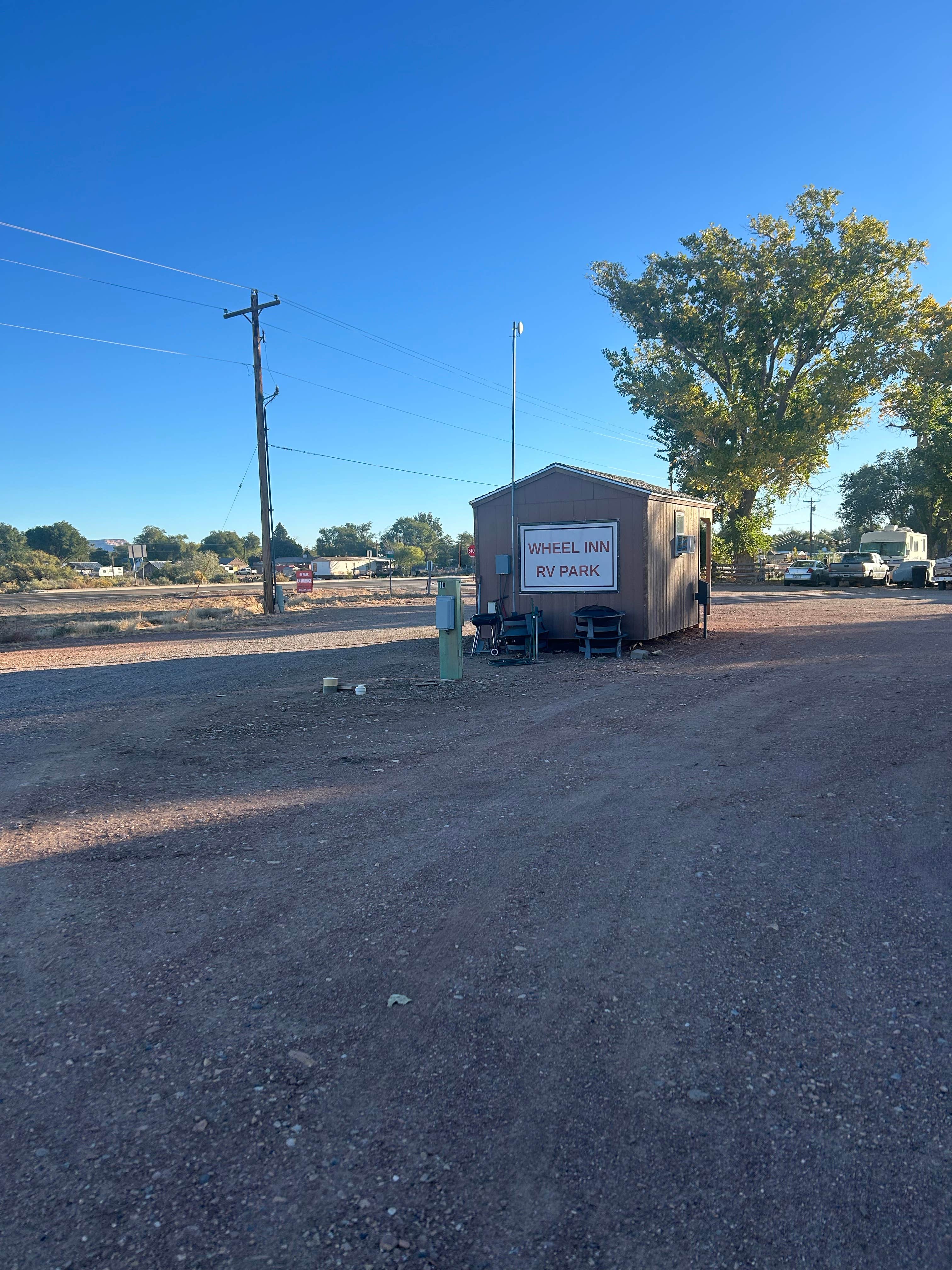 Camper submitted image from Wheel Inn RV Park - 1