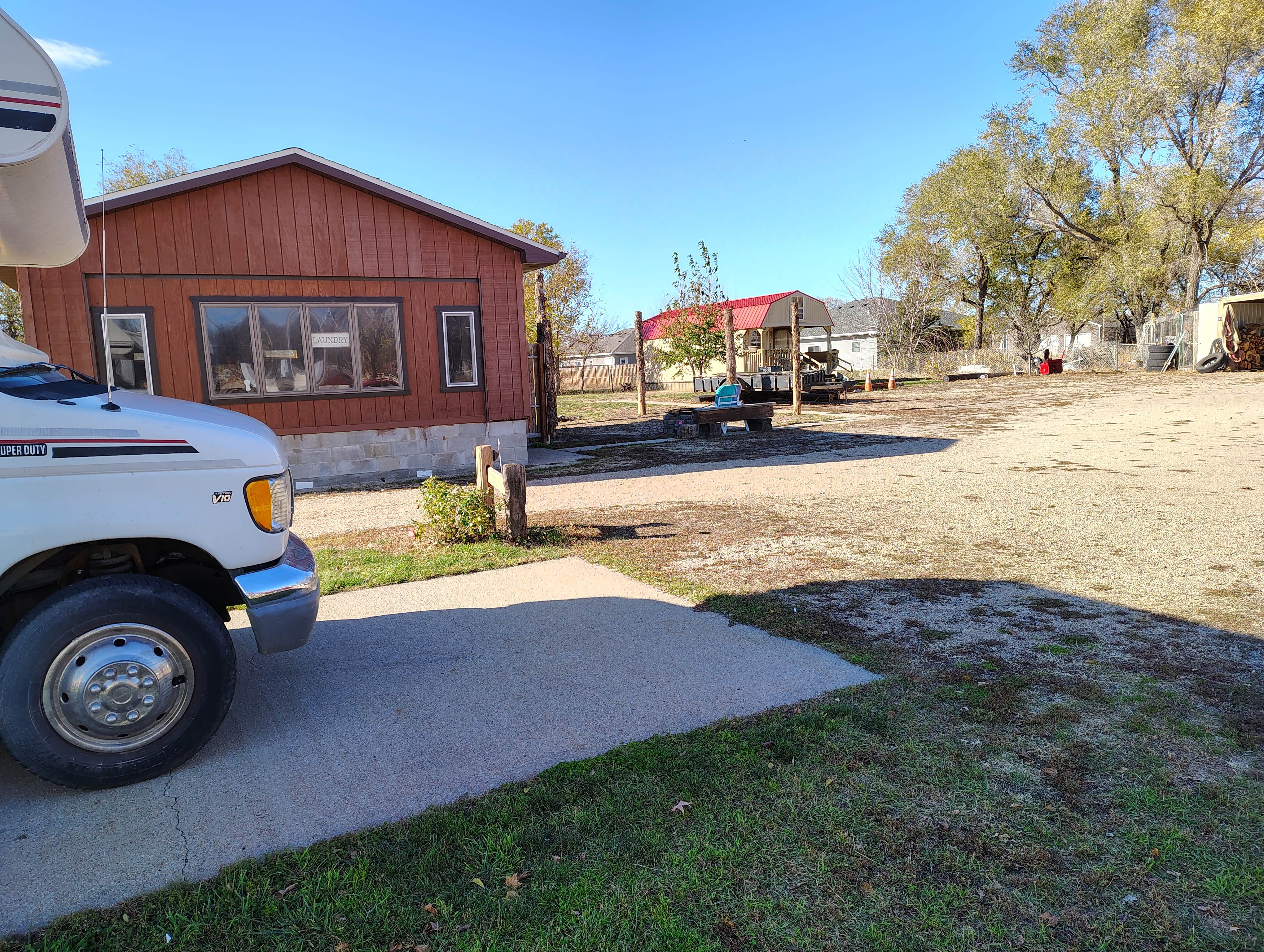 Camper-submitted photo at Oregon Trail RV Park (formerly The Wheel inn Rv Park) near Lake Andes, SD