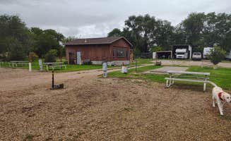 TAMMY B.'s photo of camping with pets at Oregon trail RV Park and Cabin in Nebraska