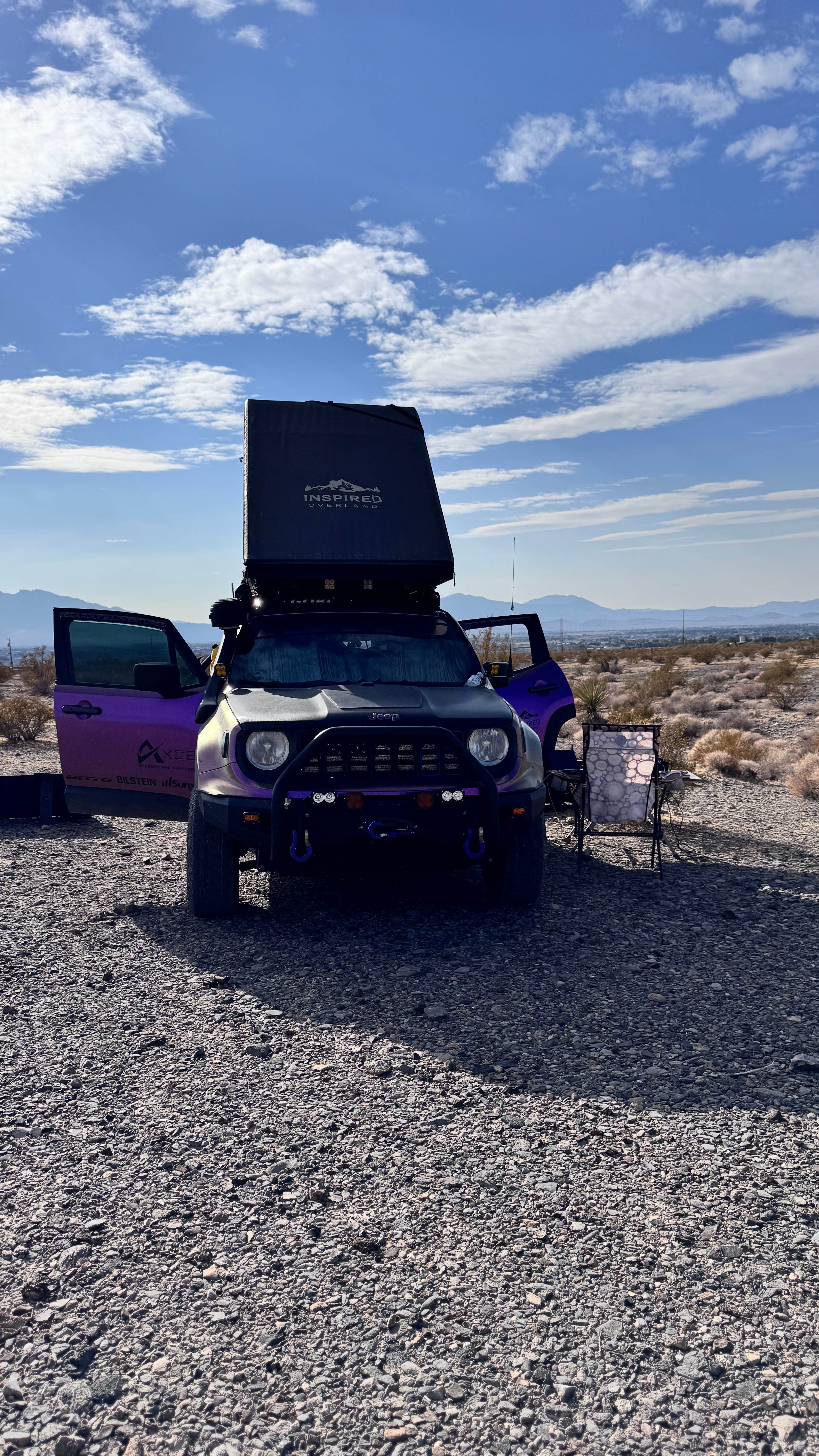 Camper-submitted photo at Wheeler Pass near Shoshone, CA
