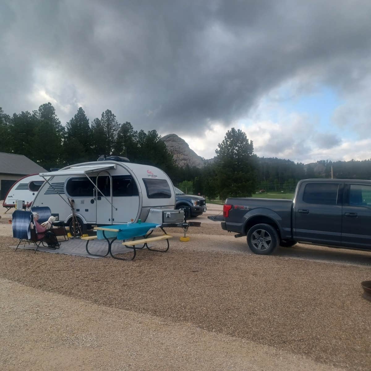 Deb Z.'s photo of rv camping at Gold Valley Camp near Wind Cave National Park