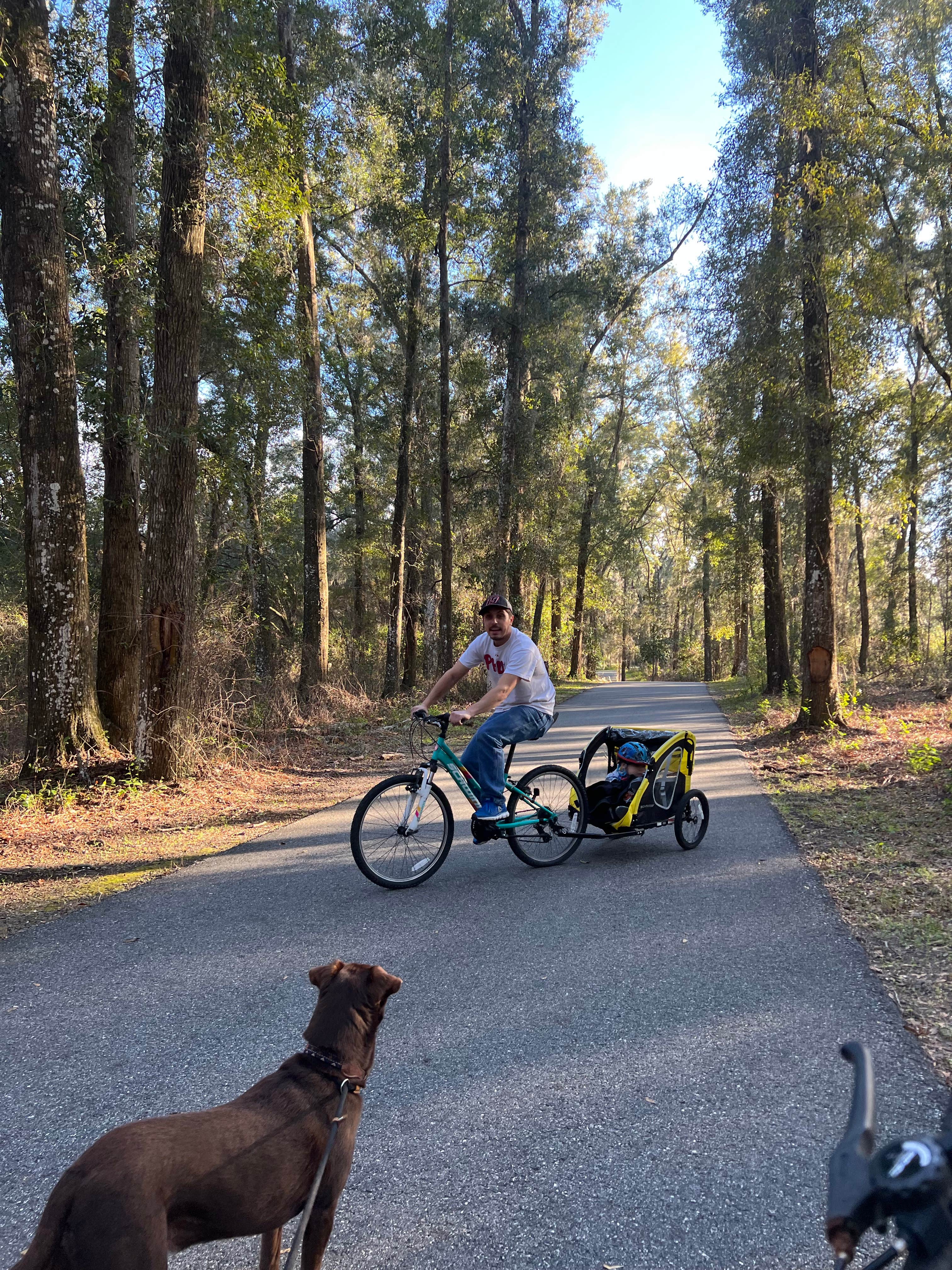 Kirsten W.'s photo of camping with pets at Whimcycle Trail Resort At Santos near Ocala, FL