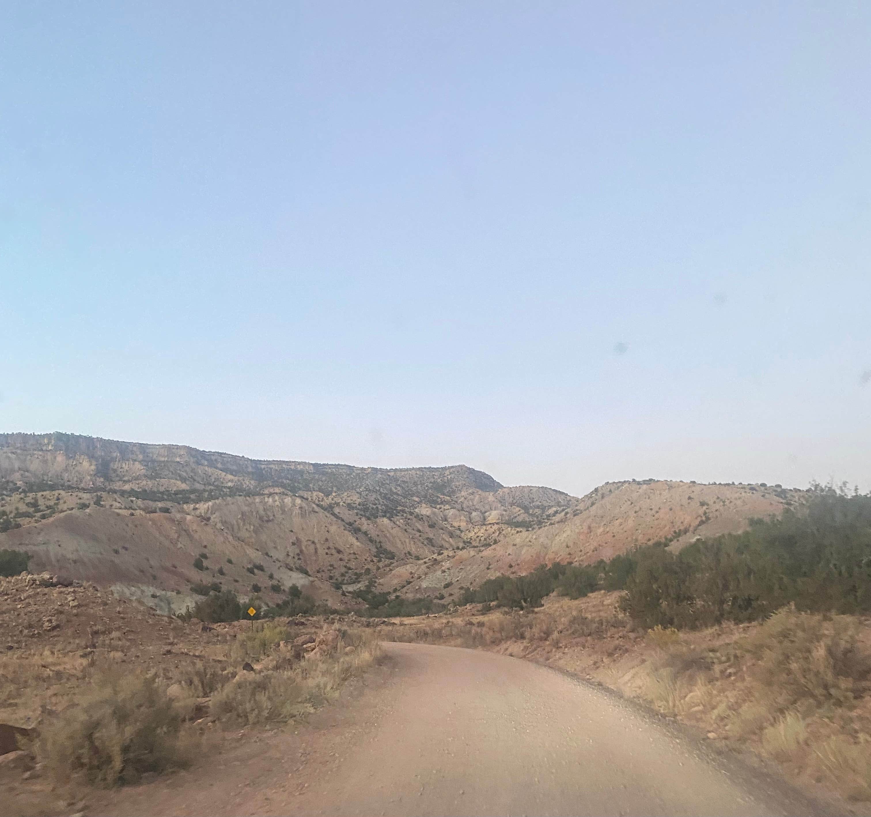 Tracy T.'s photo of a dispersed camping area at Whirlpool Dispersed Camping Area near Abiquiu Lake