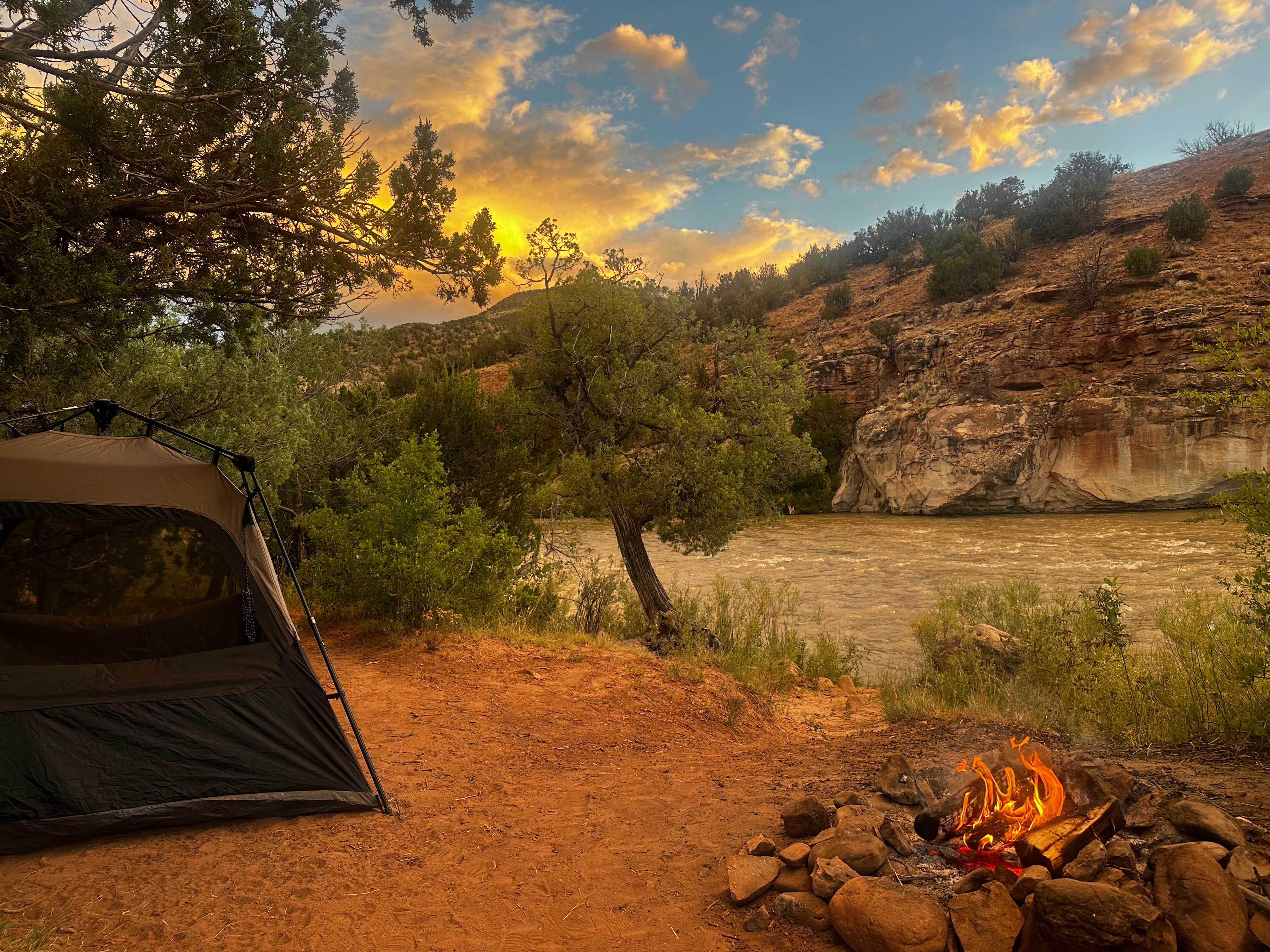 Camper-submitted photo at Whirlpool Dispersed Camping Area near Abiquiu Lake