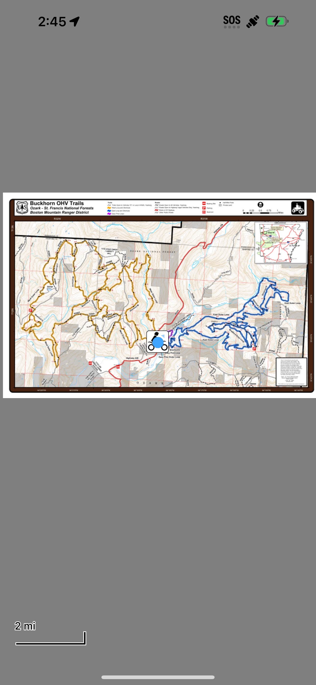 Camper submitted image from whiskey springs campground - 1