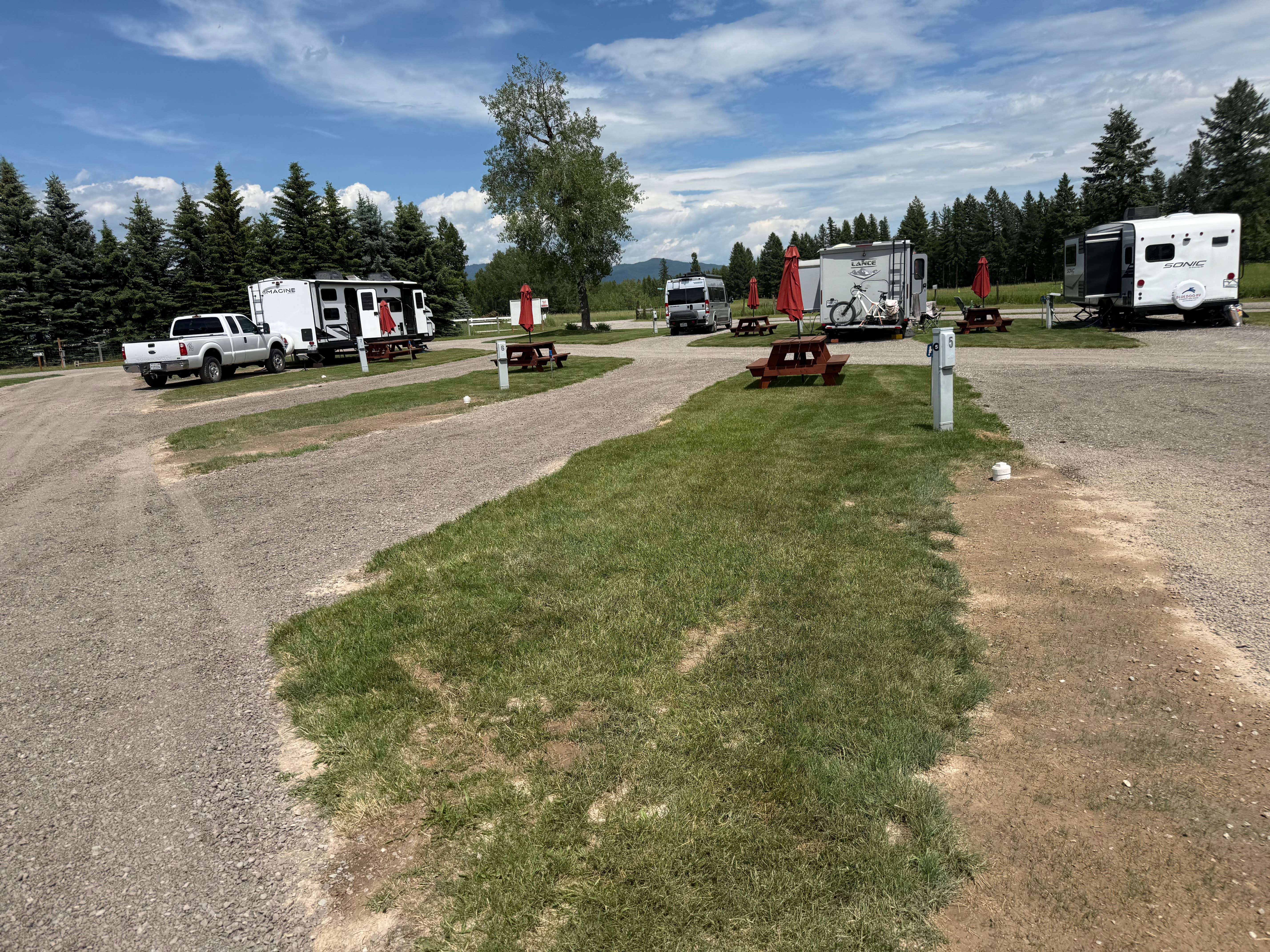 Camper-submitted photo at Whispering Pines RV Park near Olney, MT