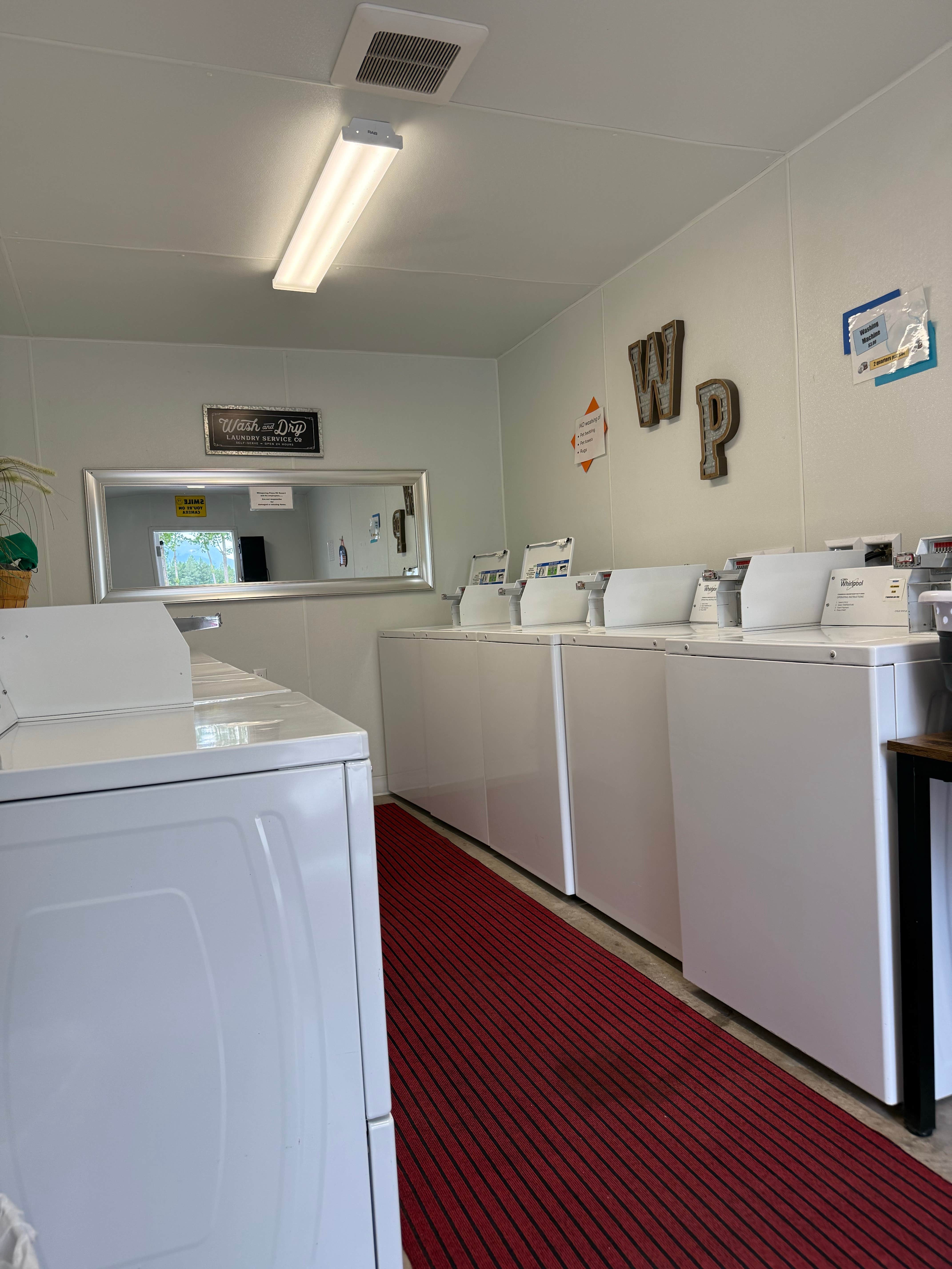 Camping near Whitefish Bike Retreat: Whispering Pines RV Park, Columbia Falls, Montana