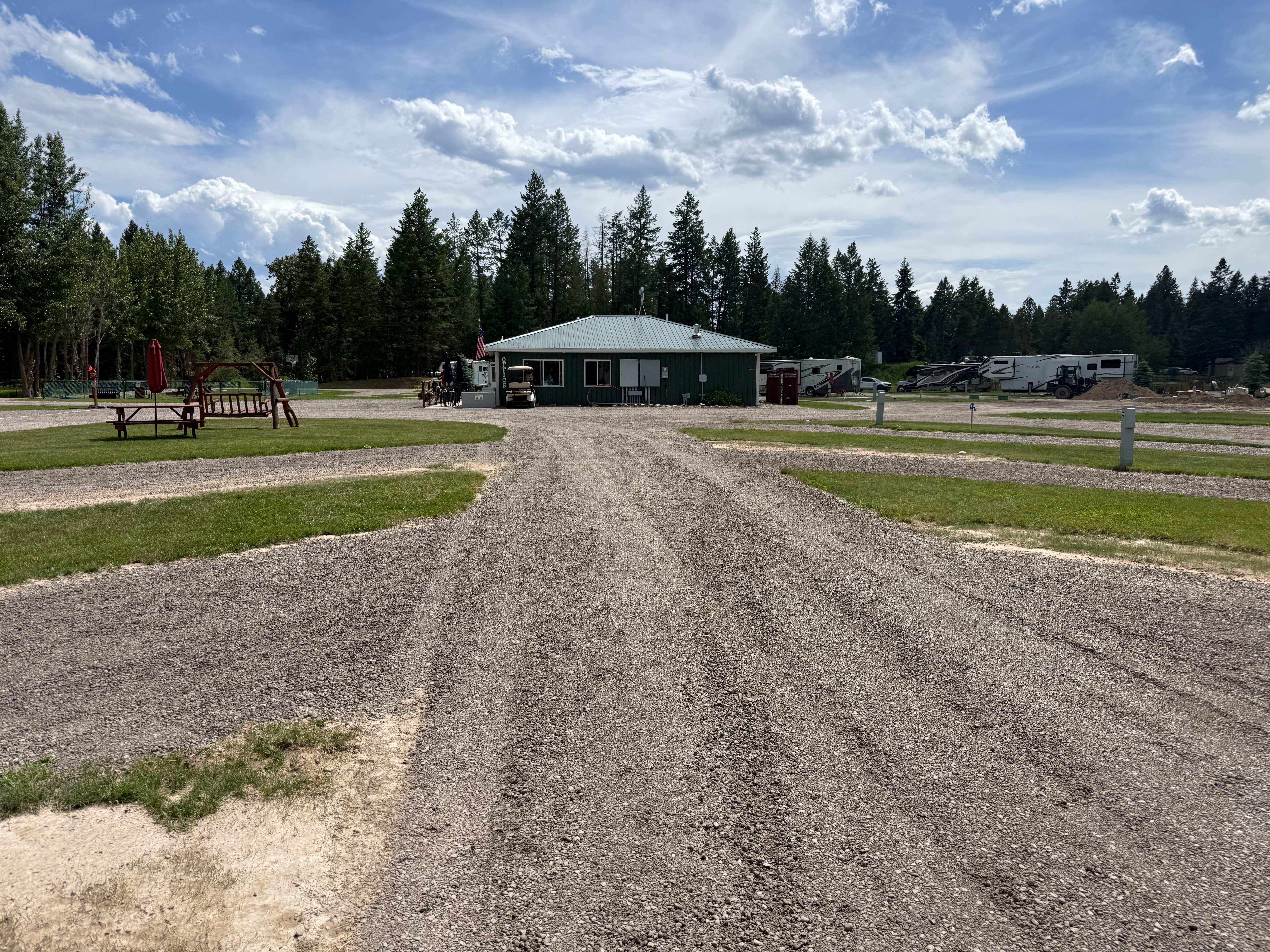 Camper-submitted photo at Whispering Pines RV Park near Olney, MT