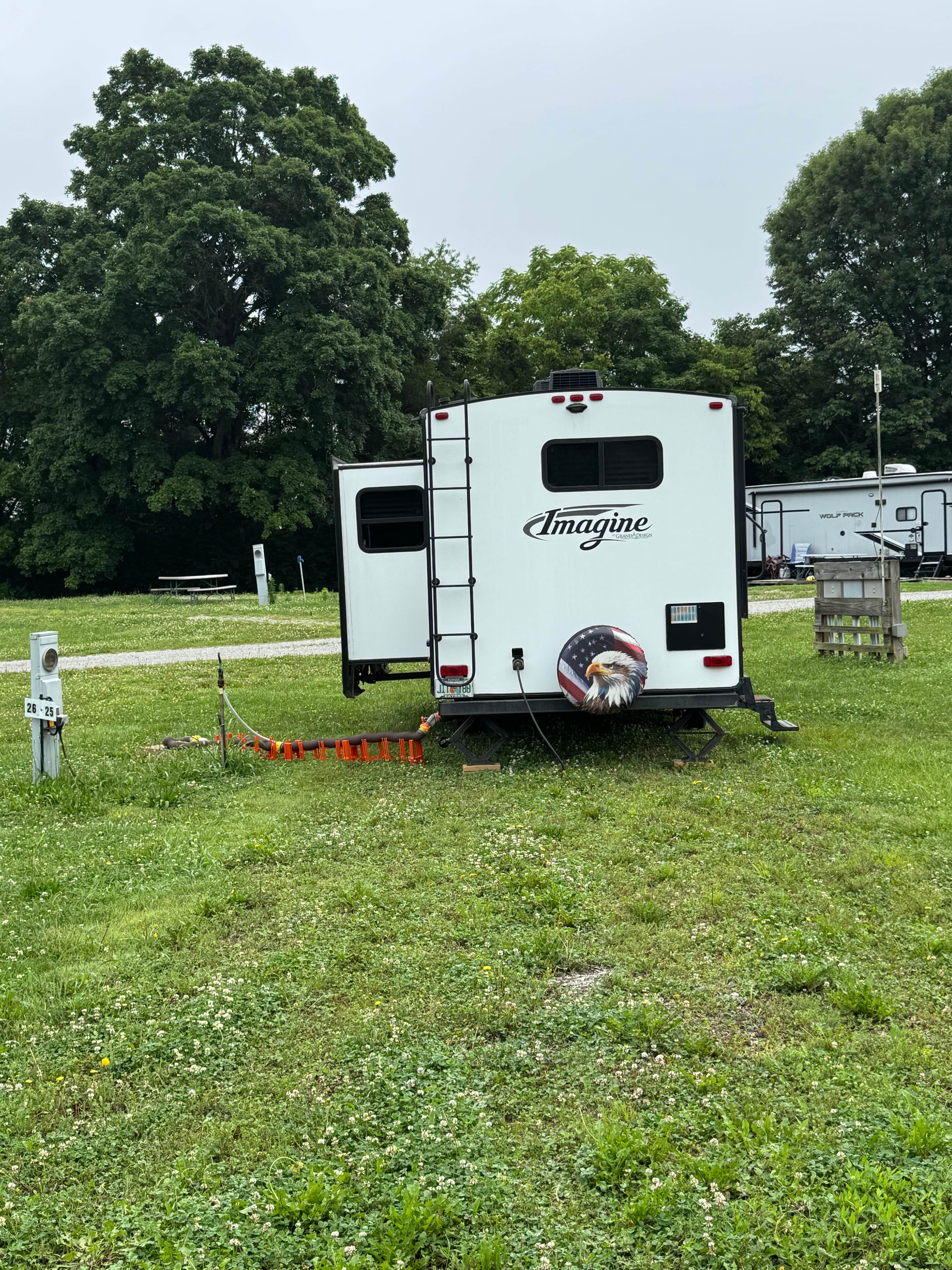 Earl B.'s photo of rv camping at White Acres Campground near Taylorsville, KY