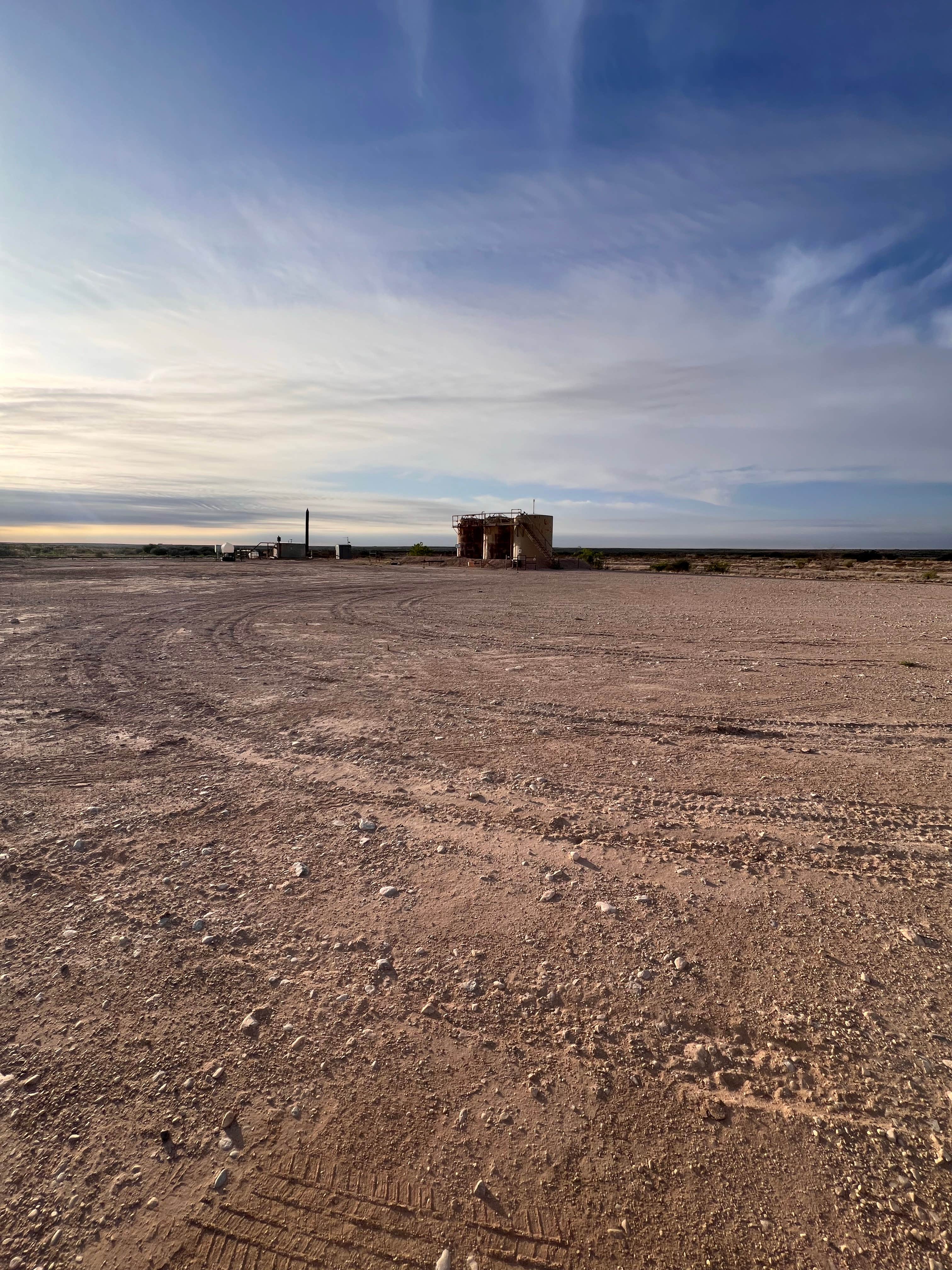 Tom P.'s photo of a dispersed camping area at Whites City Road Dispersed Camp near Carlsbad, NM