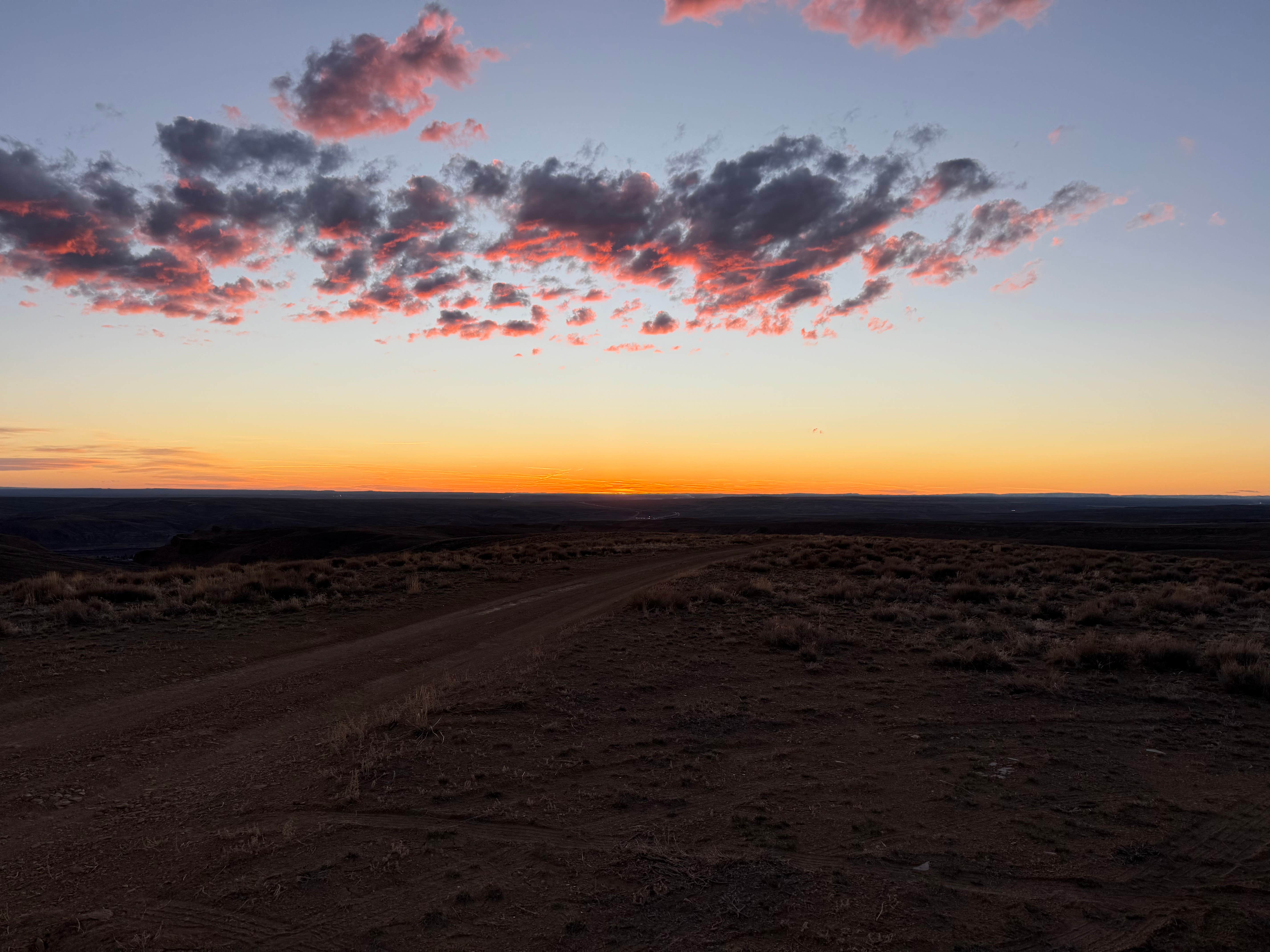 suzie's photo of a dispersed camping area at White Mountain Road near Farson, WY