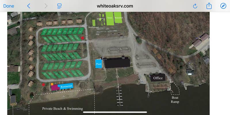 Camper submitted image from White Oaks RV