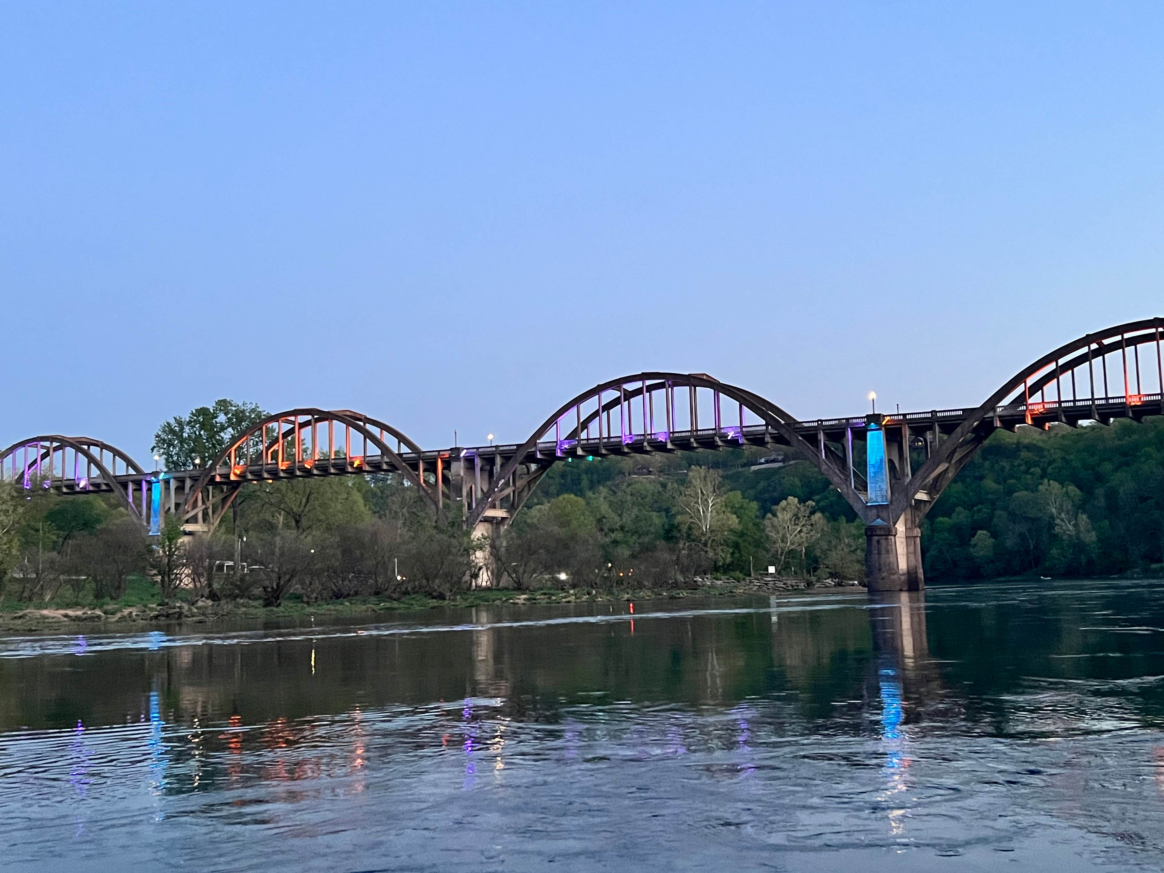 Camper-submitted photo at White River Campground and Cottages near Cotter, AR