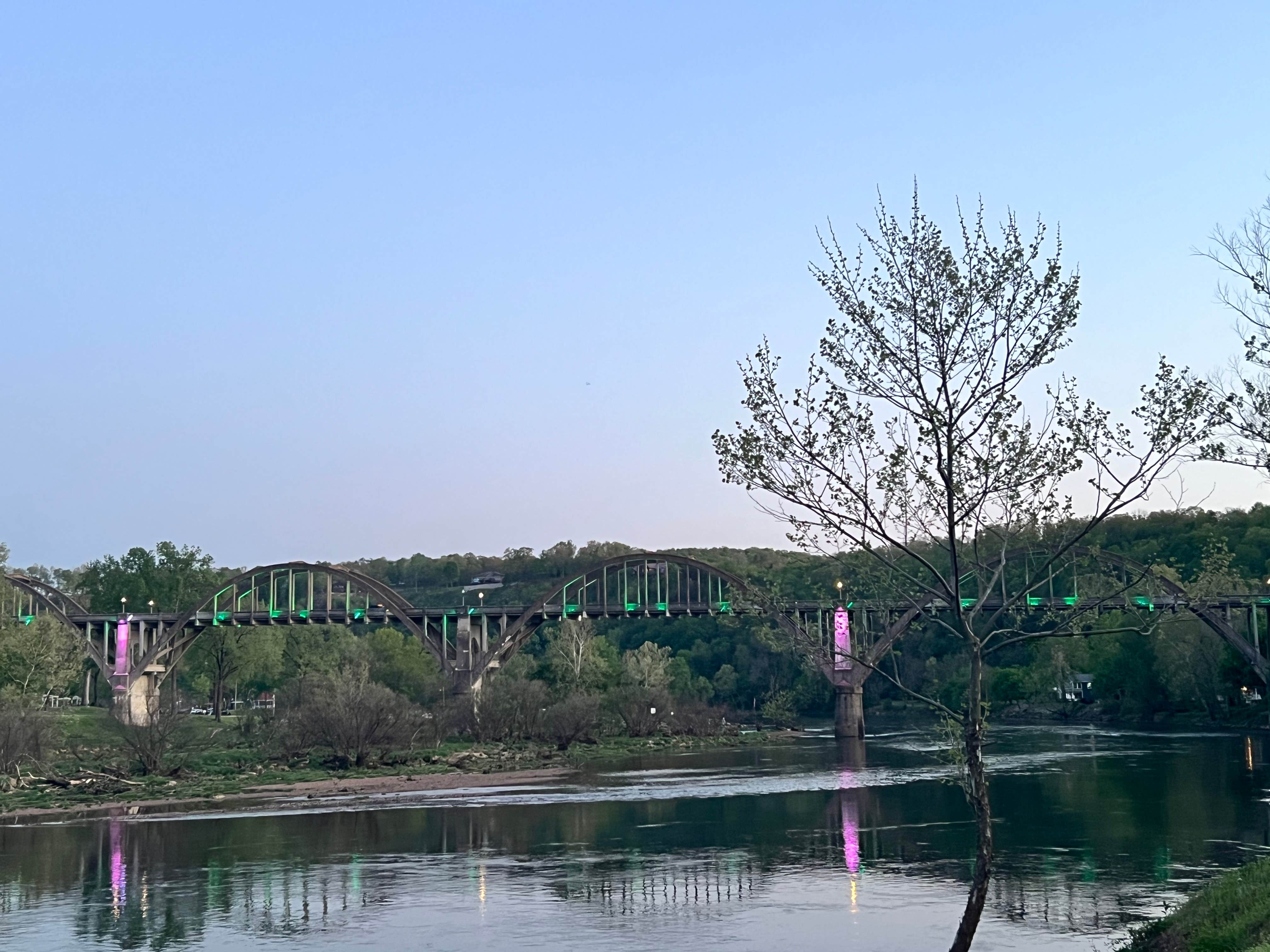 Camper-submitted photo at White River Campground and Cottages near Cotter, AR